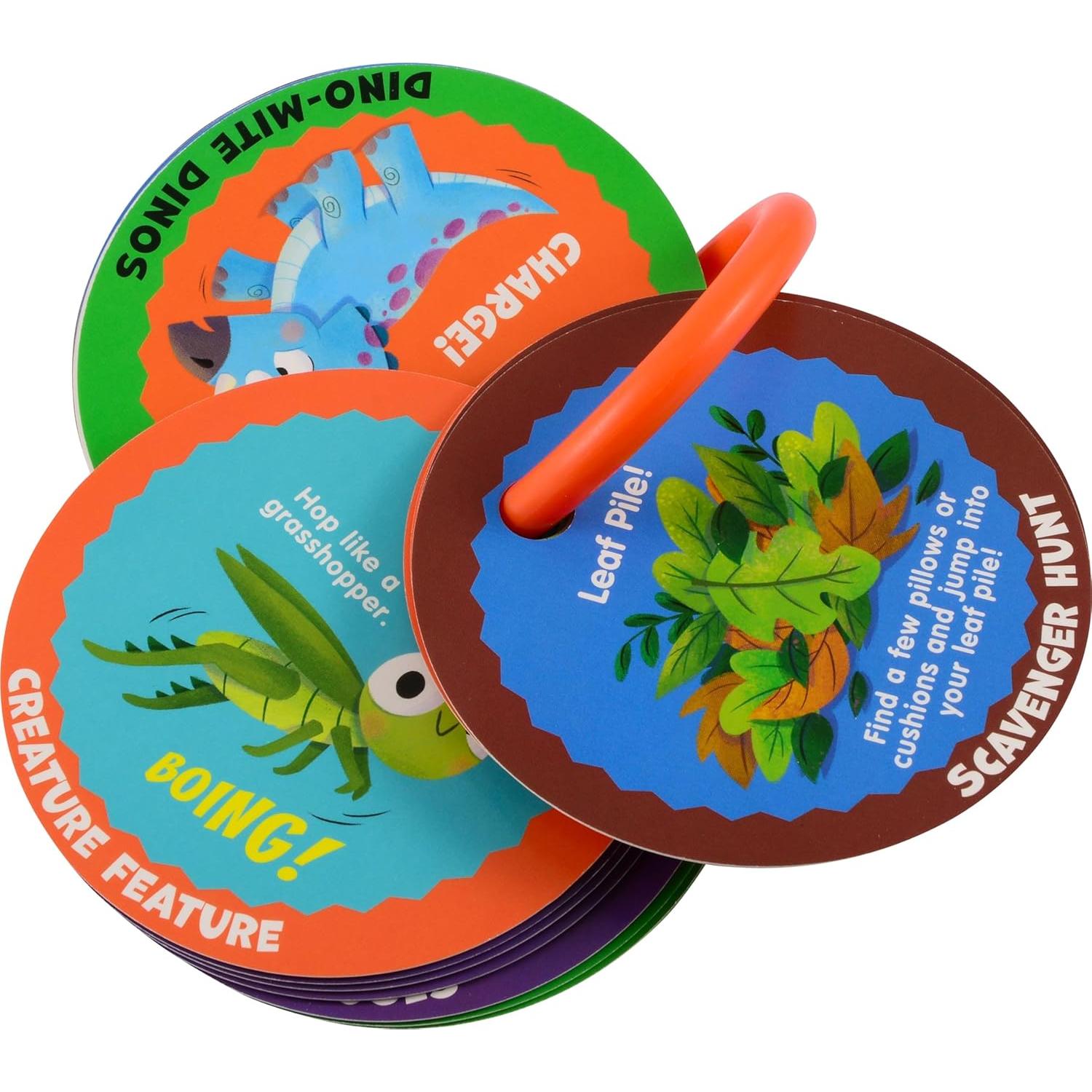 Tarjetas de Actividad Dinosaurios Mollybee Kids 20 Piezas 3+