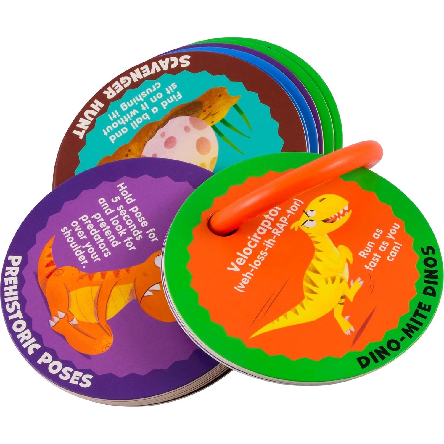 Tarjetas de Actividad Dinosaurios Mollybee Kids 20 Piezas 3+