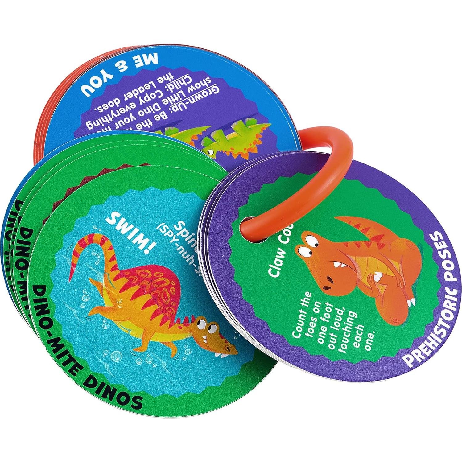 Tarjetas de Actividad Dinosaurios Mollybee Kids 20 Piezas 3+