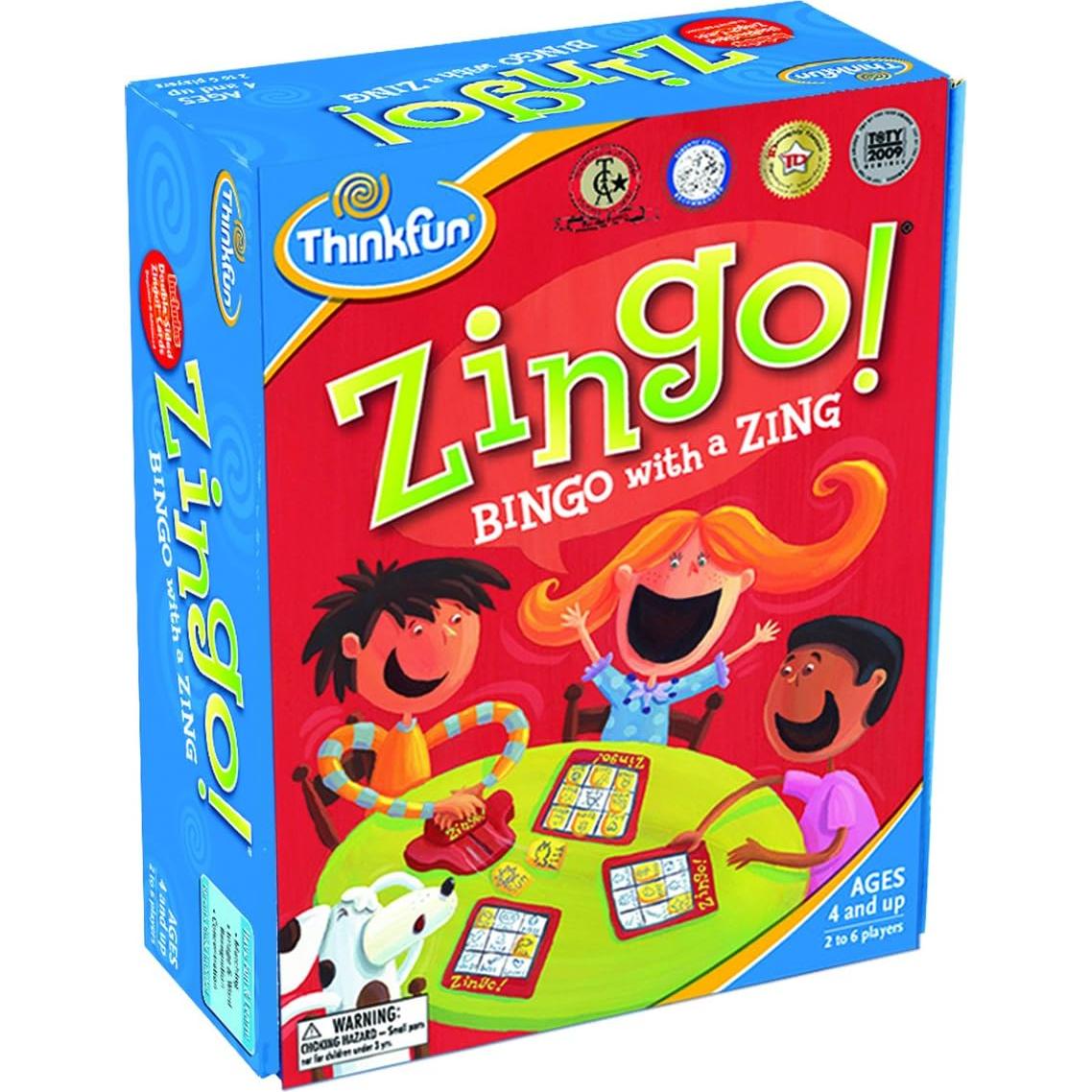 ThinkFun Zingo Bingo Juego de Prelectura para Niños 4+