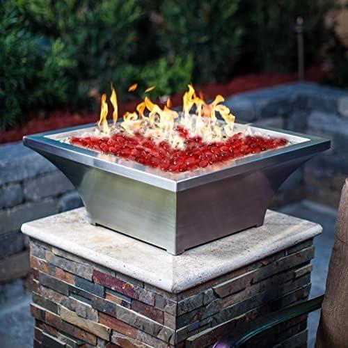 Gemitas de Vidrio Rojo HappyFiller 1.36 kg para Decoración