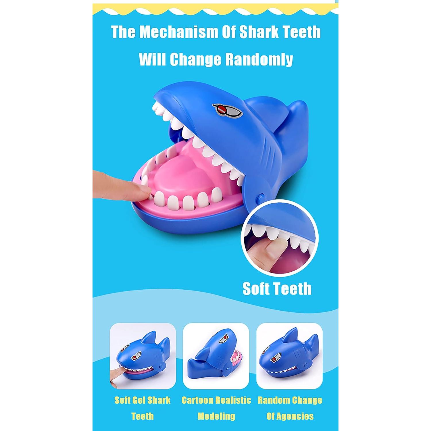 Juego de Dentista Tiburón PJJ para Niños - Juguete Interactivo