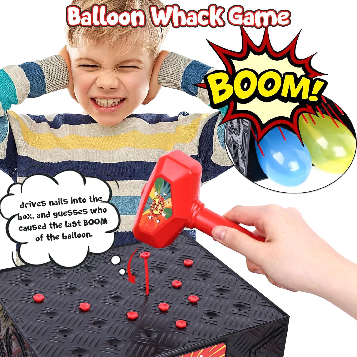 Juego de Golpear Globos LovesTown - Caja Explosiva con 94 Globos