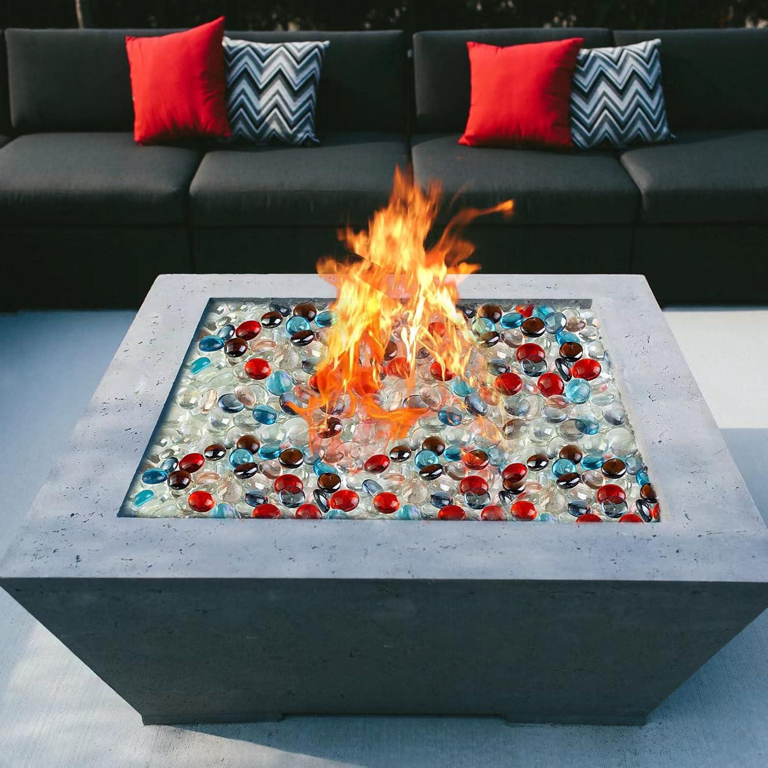 Canicas Planas Rojas HappyFiller 90 Piezas para Decoración