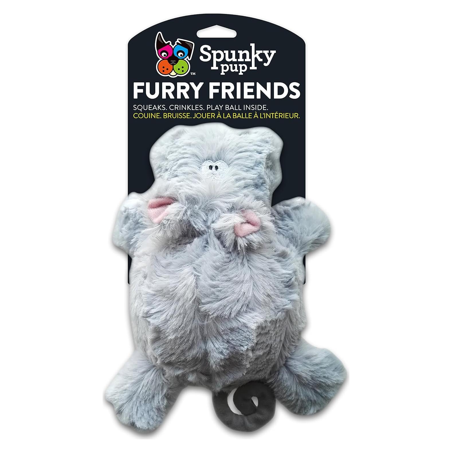 Juguete para Perros Hipopótamo Spunky Pup 20cm con Sonido