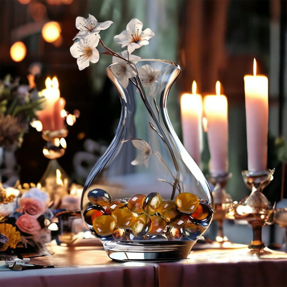 Canicas Planas HappyFiller Ámbar 0.46 kg para Decoración