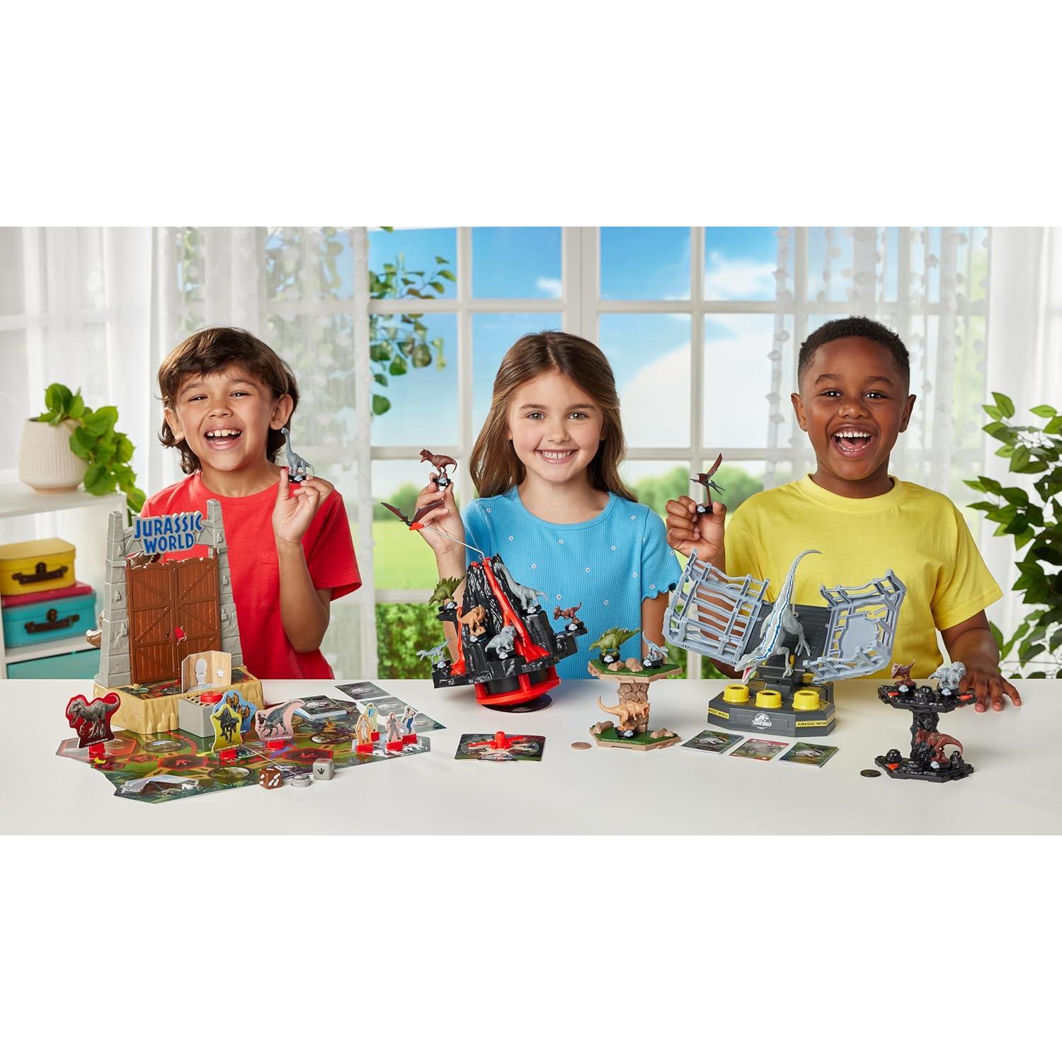 Juego de mesa Jurassic World Cage Breaker - EPOCH, 2-4 jugadores