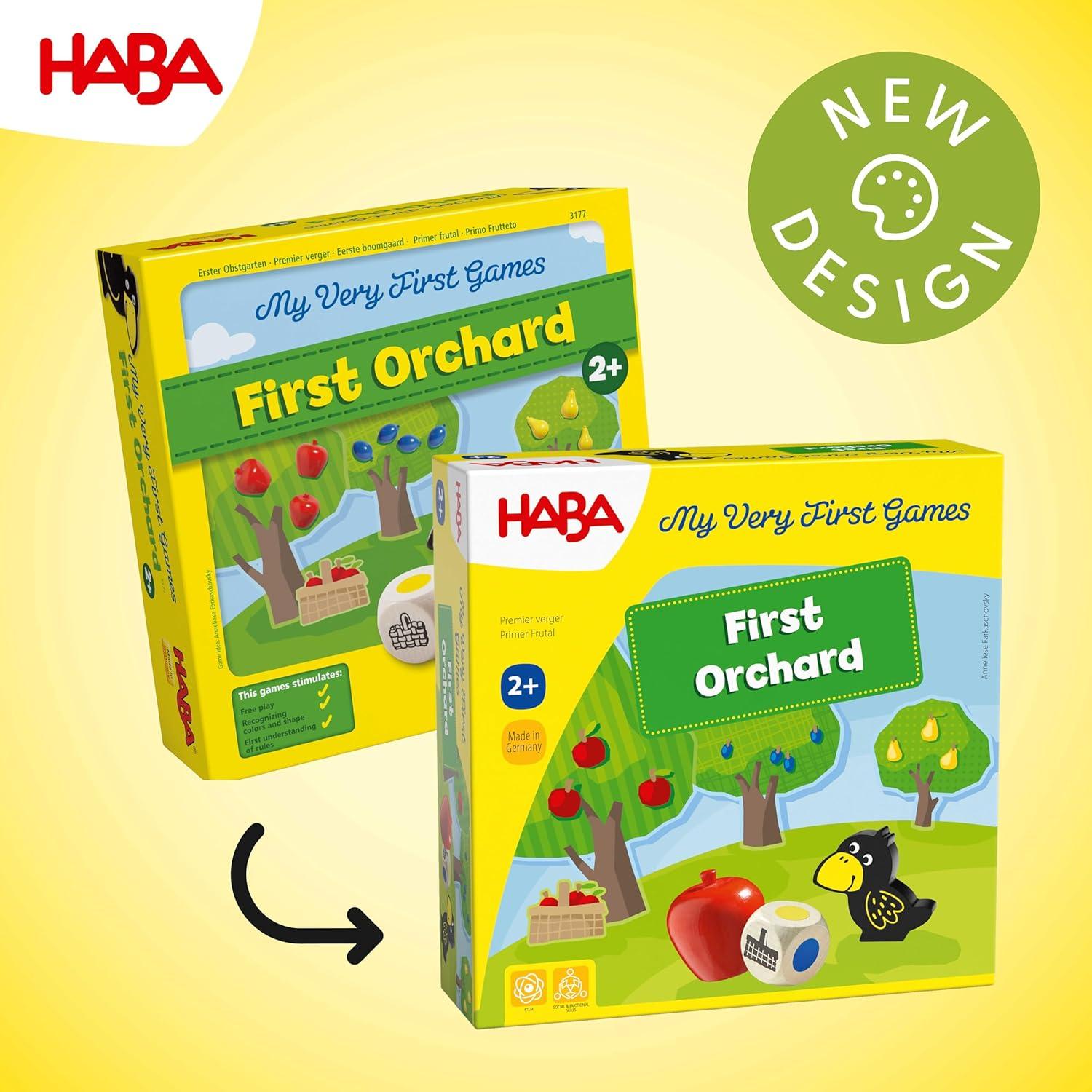 Juego de Mesa Cooperativo HABA Primer Huerto para Niños 2+ Años