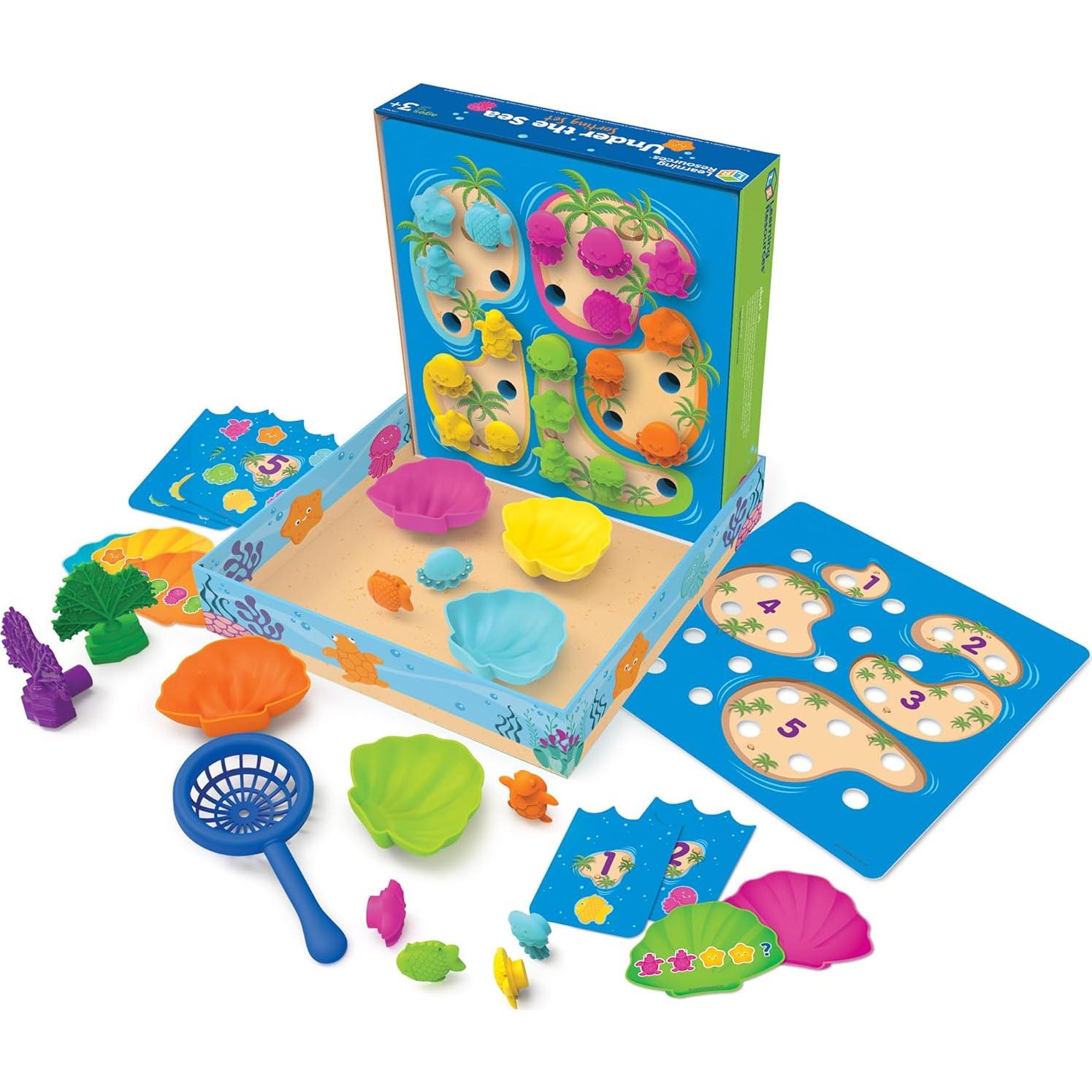 Juego de Clasificación Bajo el Mar Learning Resources 44 Piezas