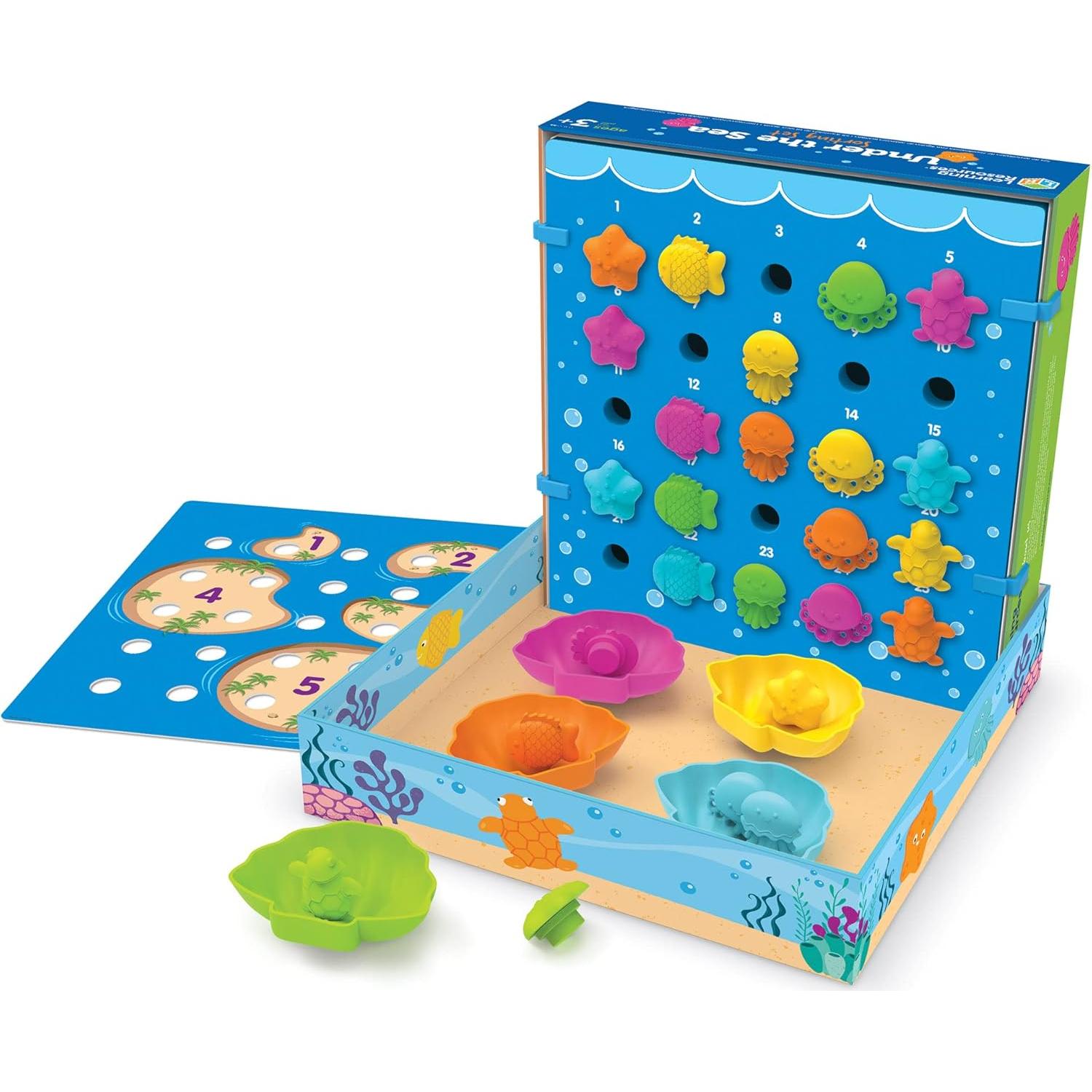Juego de Clasificación Bajo el Mar Learning Resources 44 Piezas