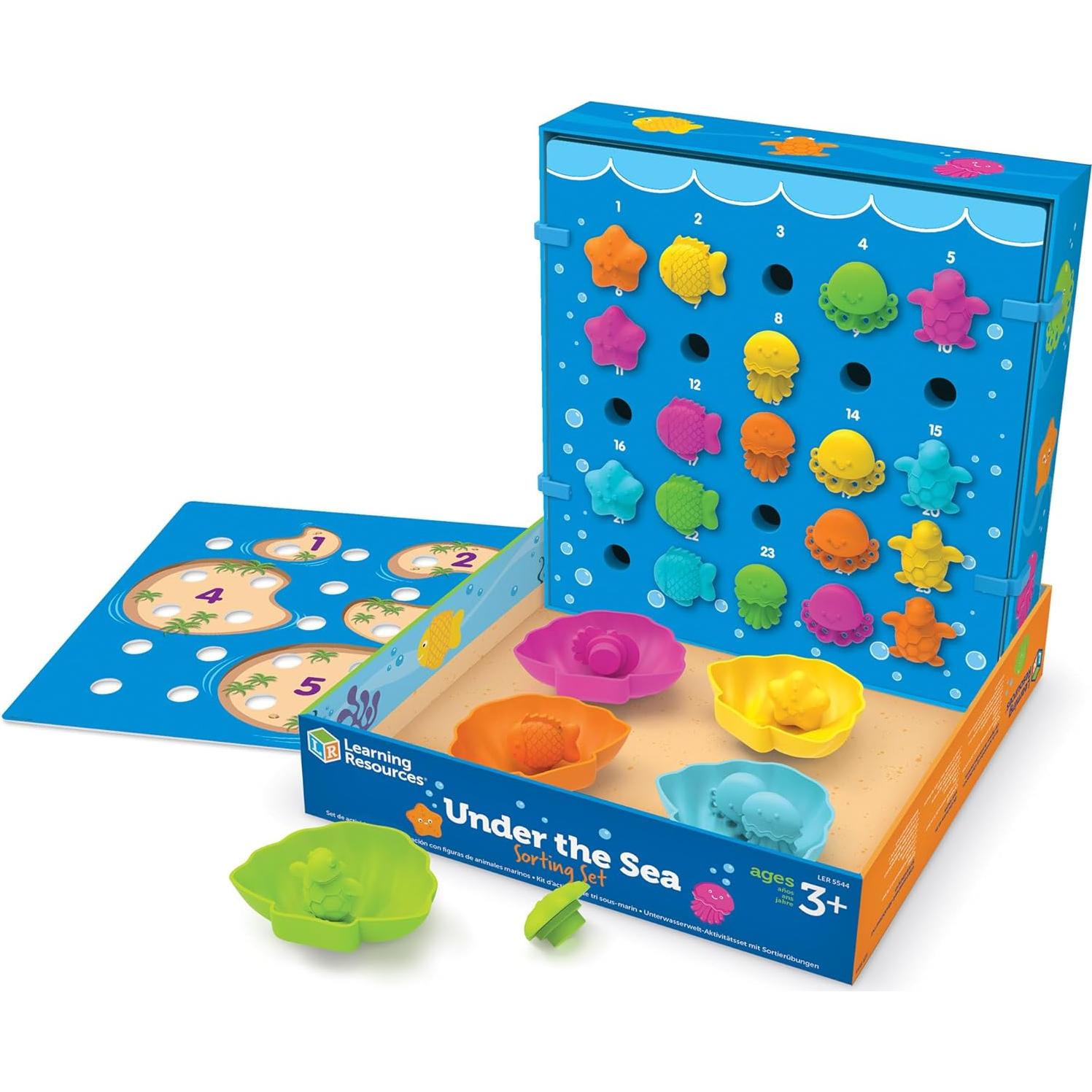 Juego de Clasificación Bajo el Mar Learning Resources 44 Piezas