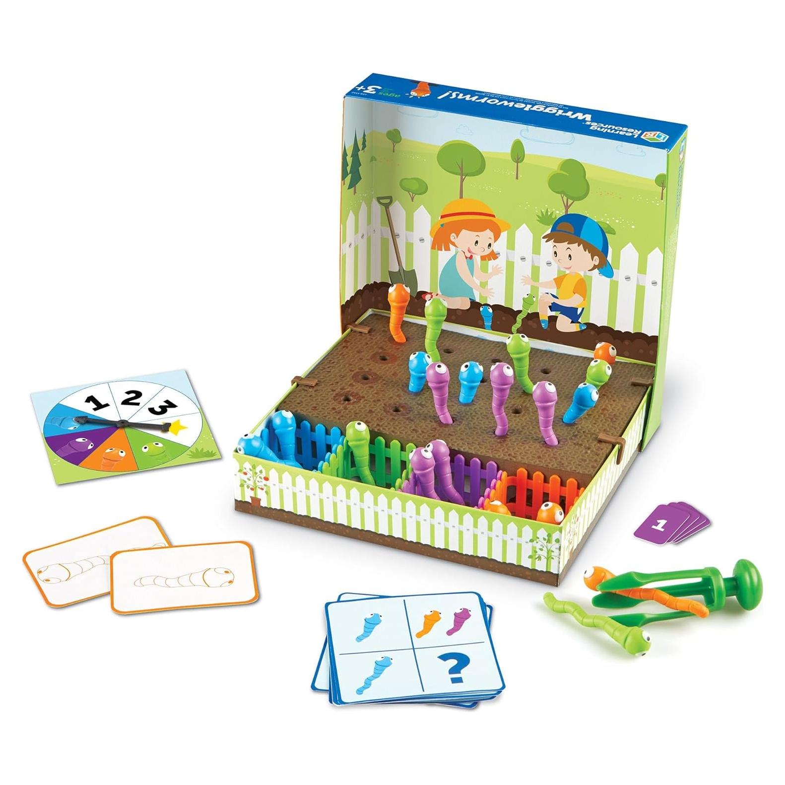 Conjunto de Actividades Wriggleworms! - Motricidad Fina 47 Piezas