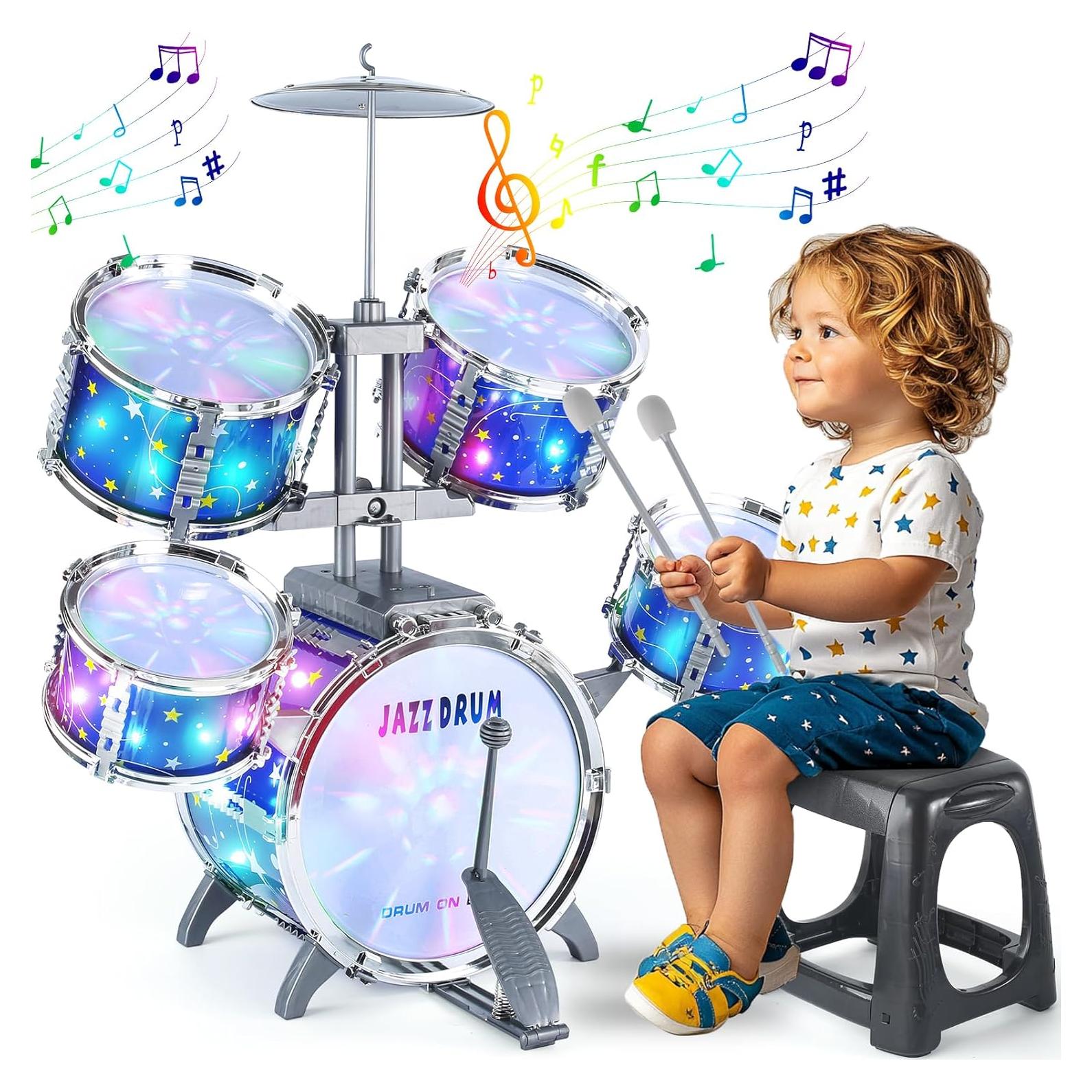 Juego de Batería Musical para Niños LinseyFun 2-5 Años
