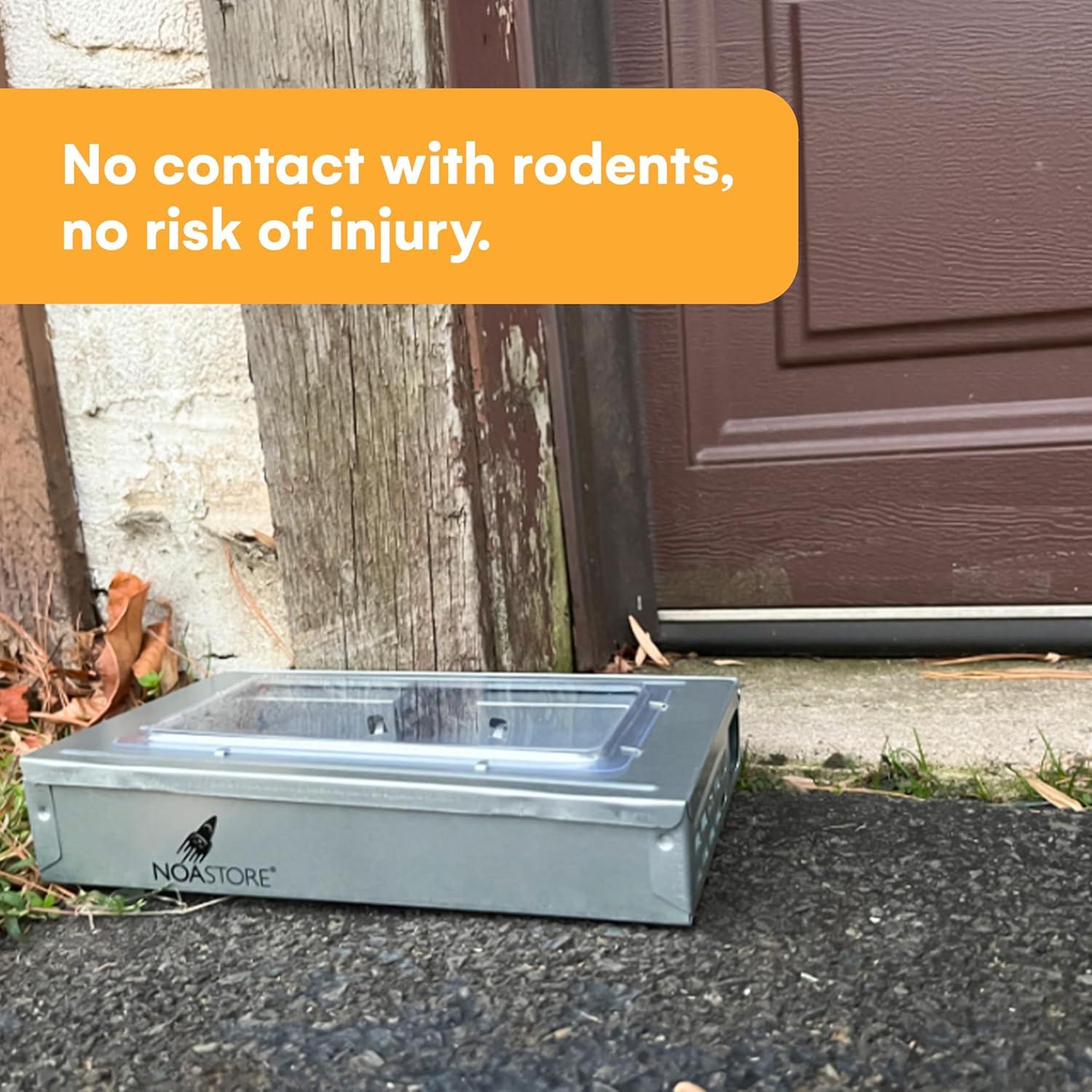 Trampas Humanas para Ratones Noa Store - Paquete de 4 Reutilizables