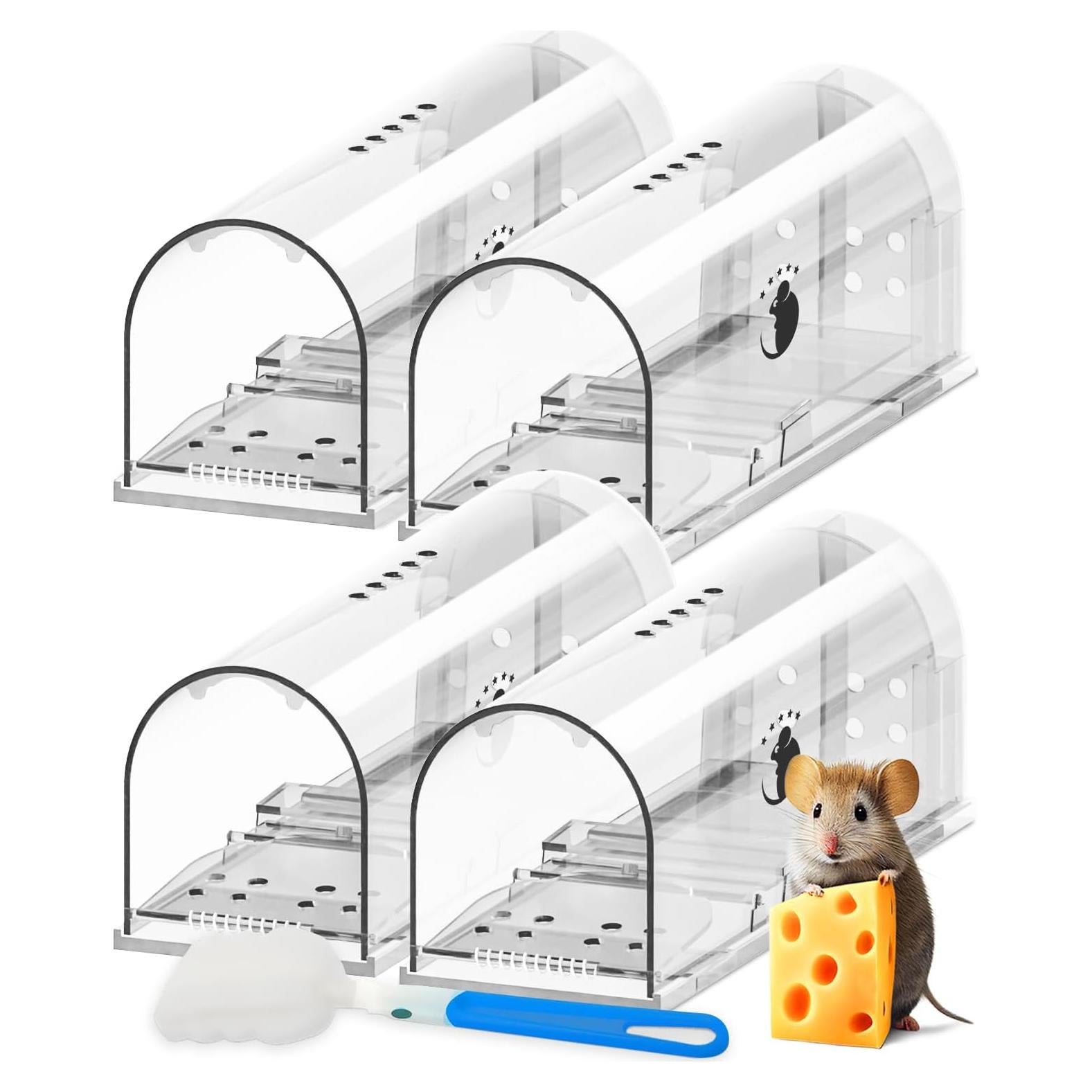 Trampas Humanas para Ratones Motel Mouse - Paquete de 4