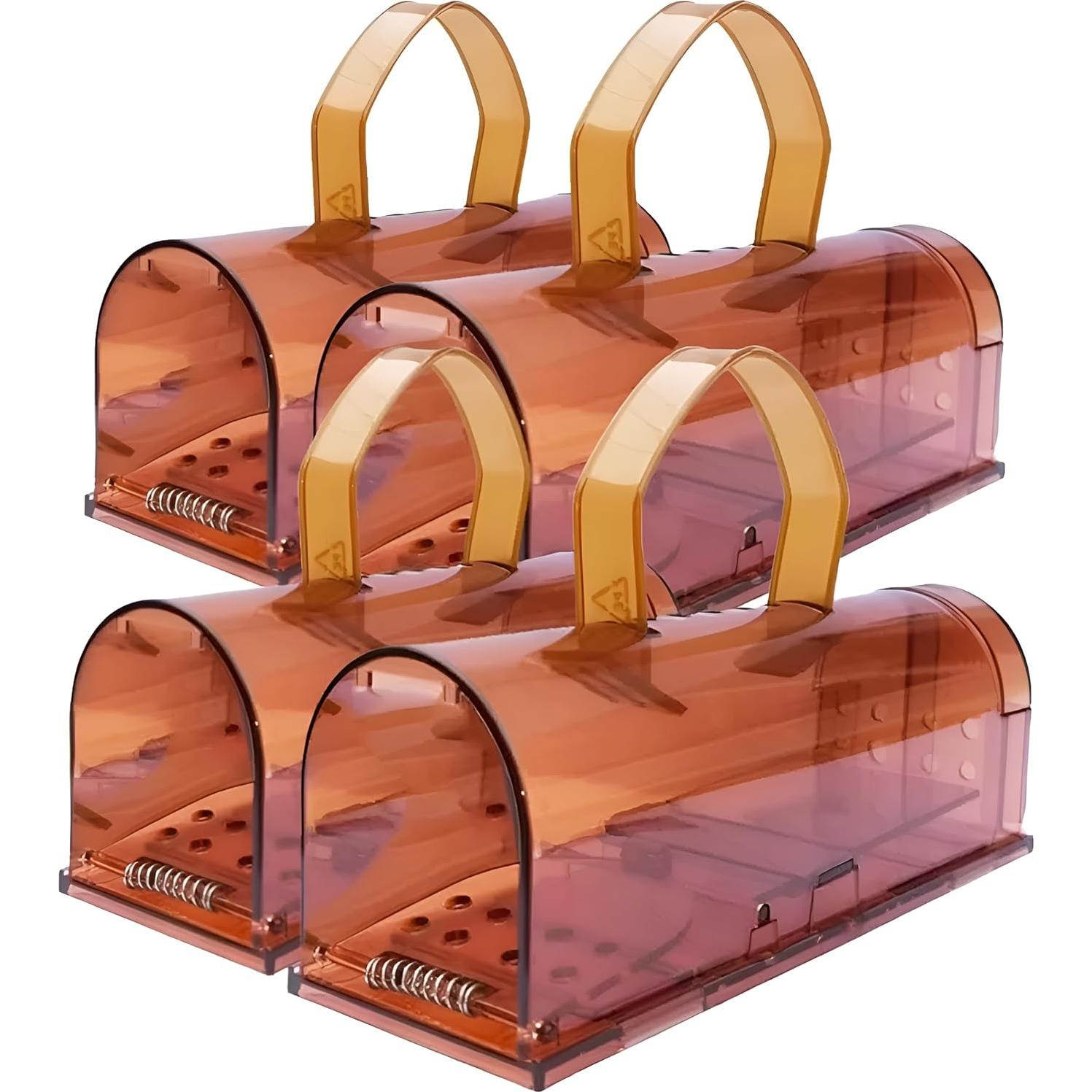 Trampa Humana para Ratones CTB Dealz - Paquete de 4 Segura