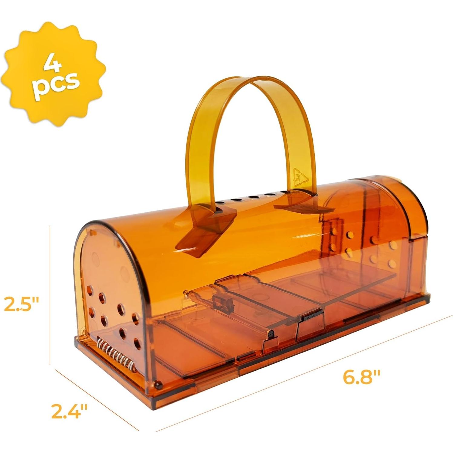 Trampa Humana para Ratones CTB Dealz - Paquete de 4 Segura