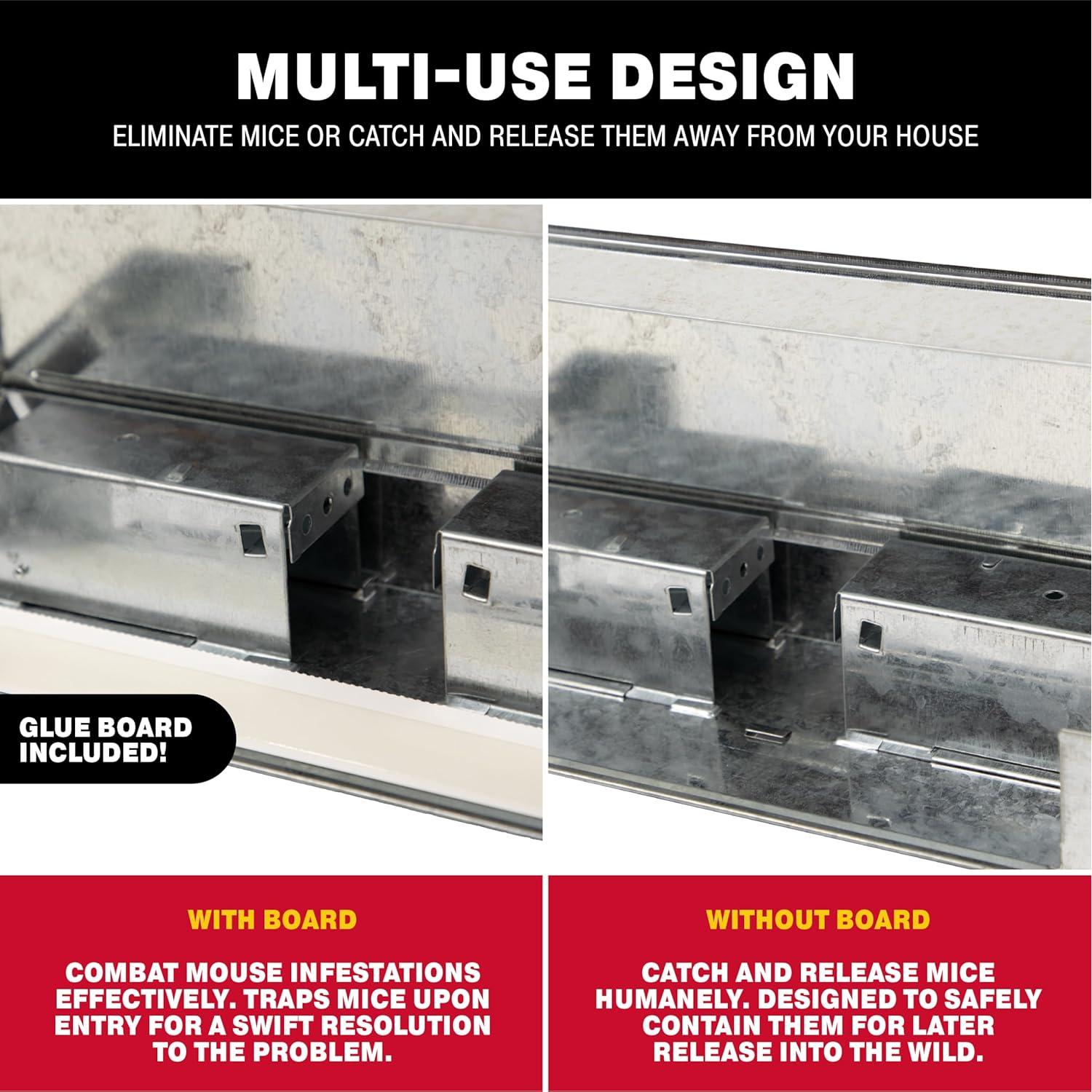 Trampa para Ratones Catchmaster Pro Series 6 Unidades Multi-Captura