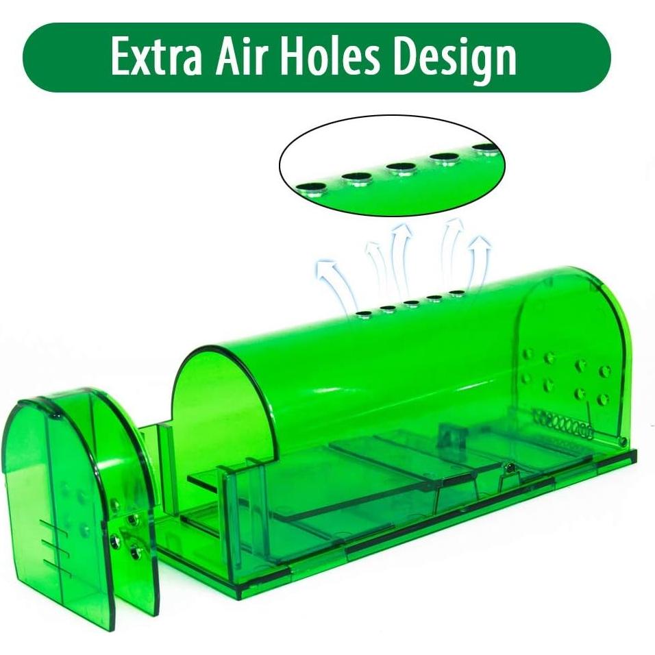 Trampa Humana para Ratones AKCHY - 2 Unidades Seguras