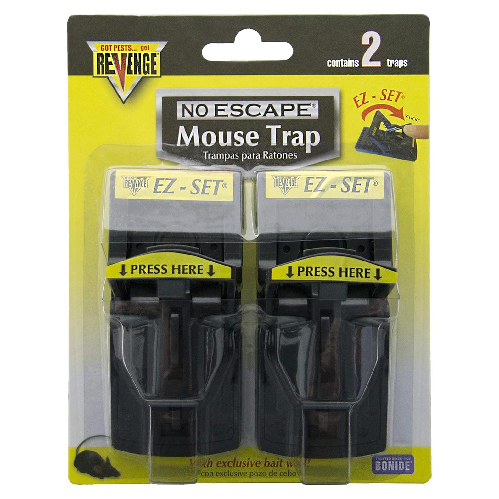 Trampa para Ratones Revenge Press N Set - 2 Unidades - Plástico