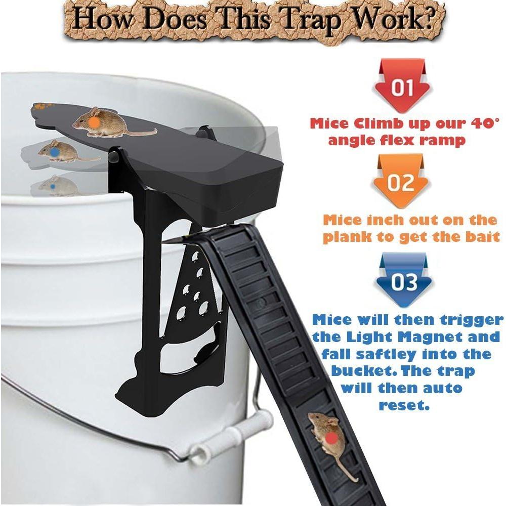 Trampa para Ratones RinneTraps Walk the Plank - Paquete de 2