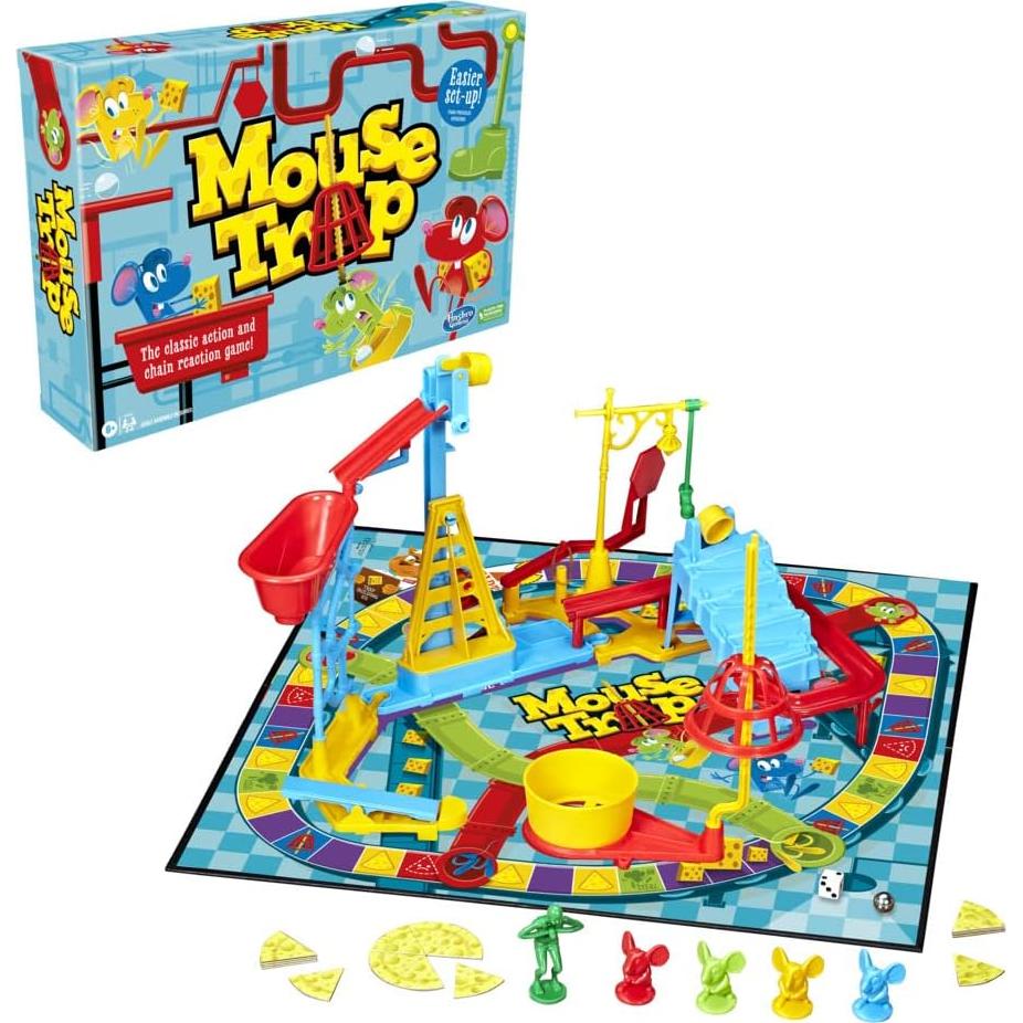Juego de Mesa Mouse Trap Hasbro para Niños 6+ Años Multicolor