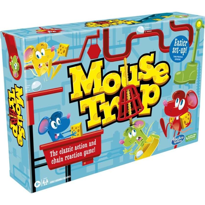 Juego de Mesa Mouse Trap Hasbro para Niños 6+ Años Multicolor