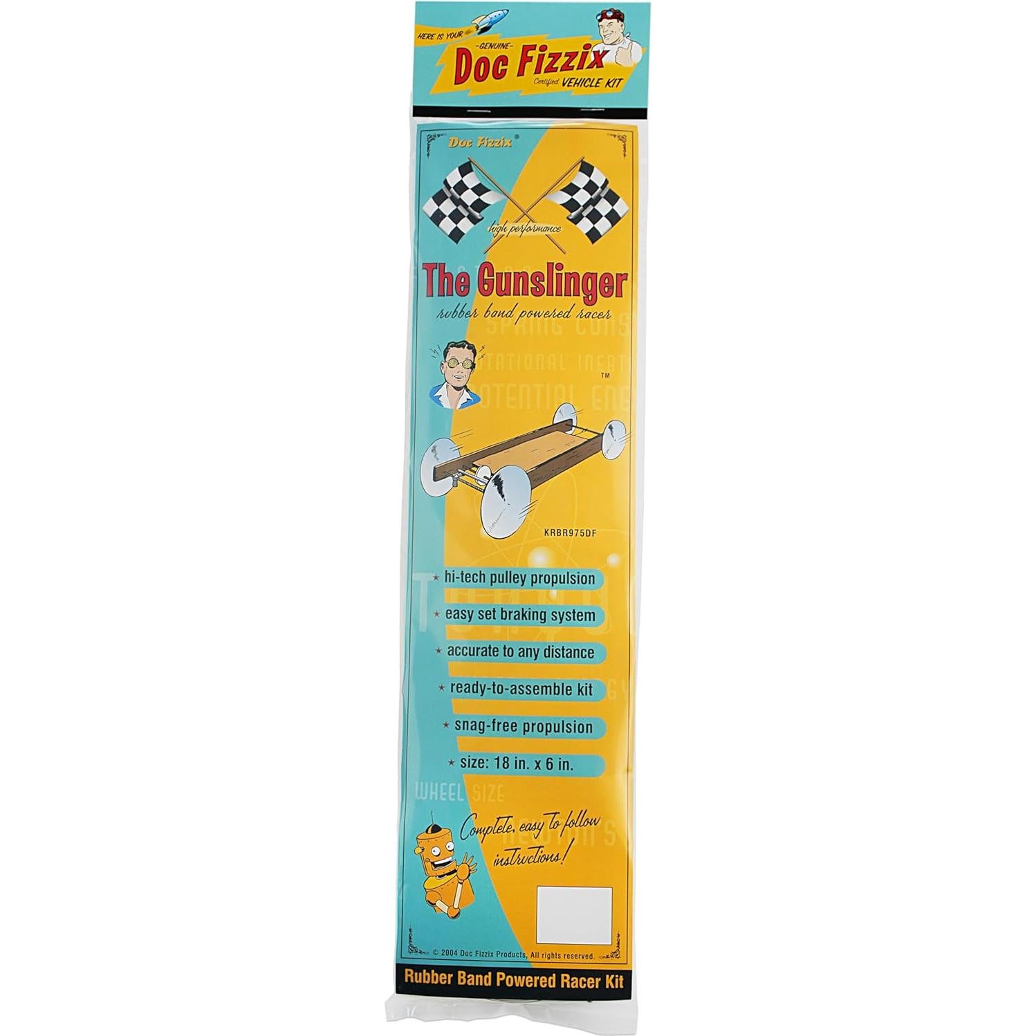 Kit Corredor Banda de Goma Stop-Action Doc Fizzix 53.34 cm