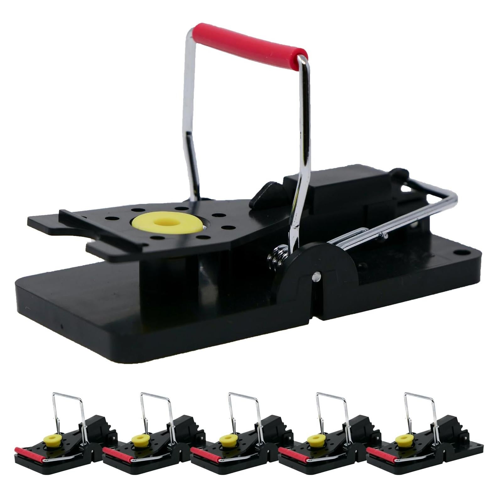 Trampa para Ratones Catchmaster Predator 6 Unidades - Reutilizable y Efectiva