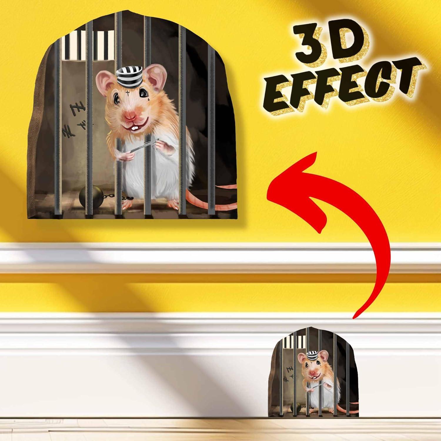 Calcomanía de Pared Ratón Libro de Lectura Micesterpiece 9.9cm