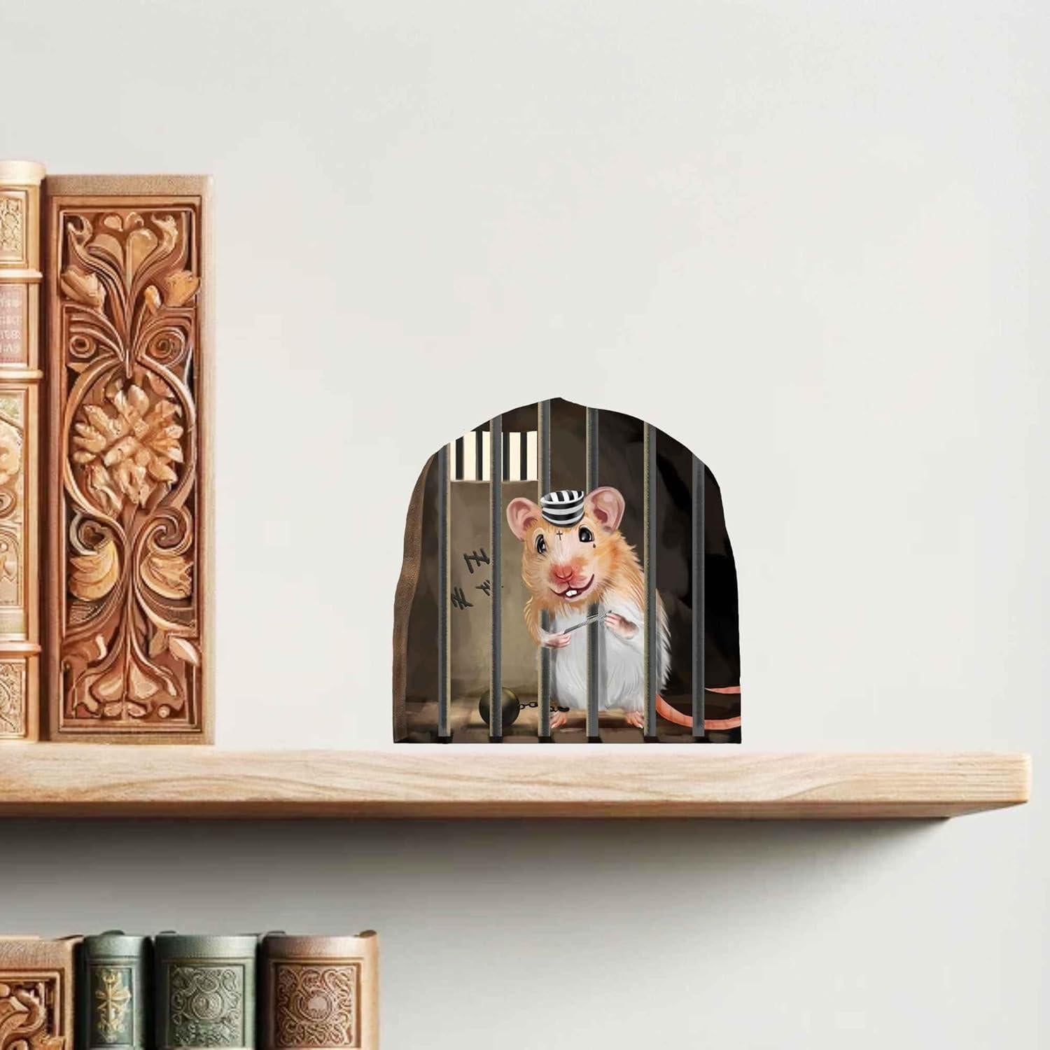 Calcomanía de Pared Ratón Libro de Lectura Micesterpiece 9.9cm