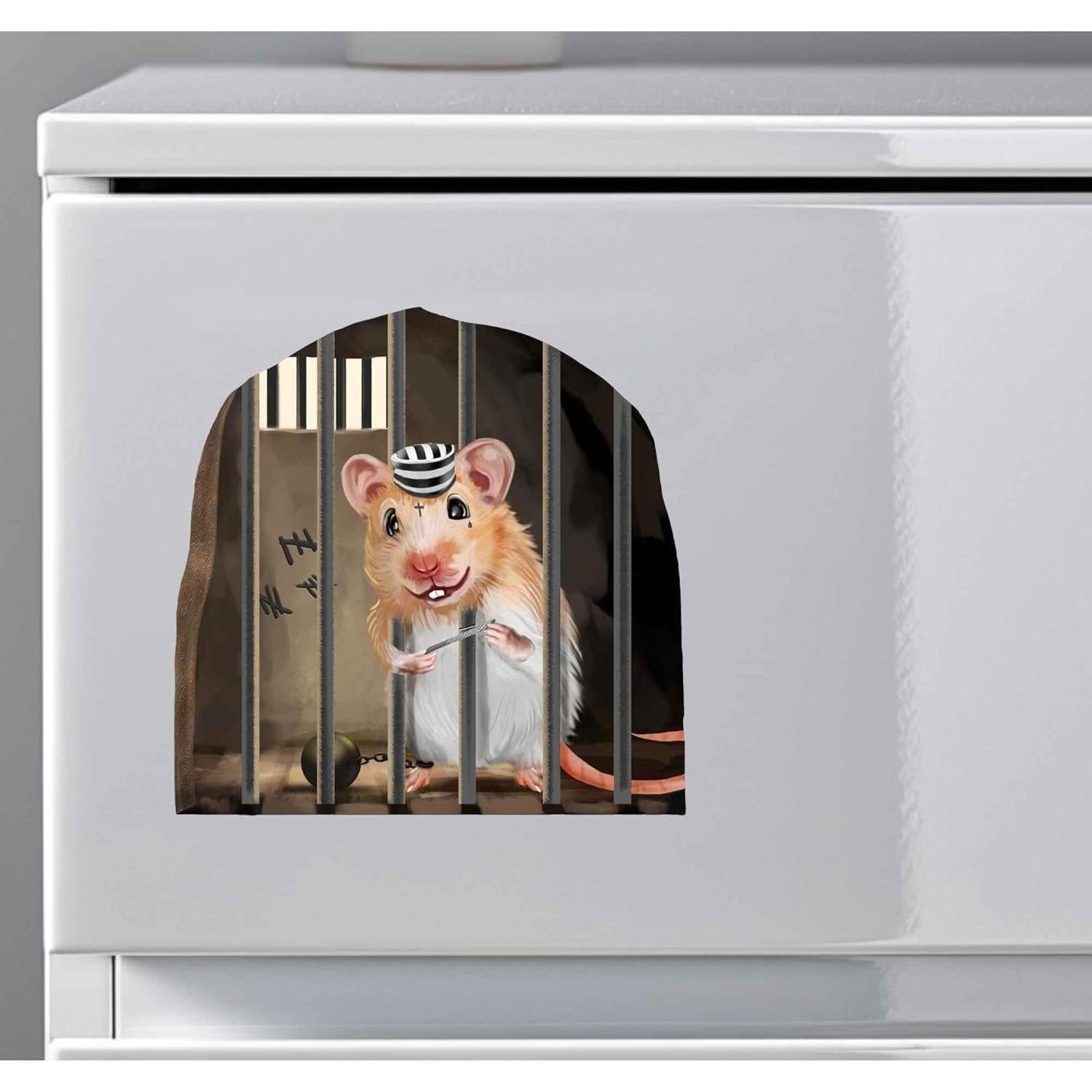 Calcomanía de Pared Ratón Libro de Lectura Micesterpiece 9.9cm