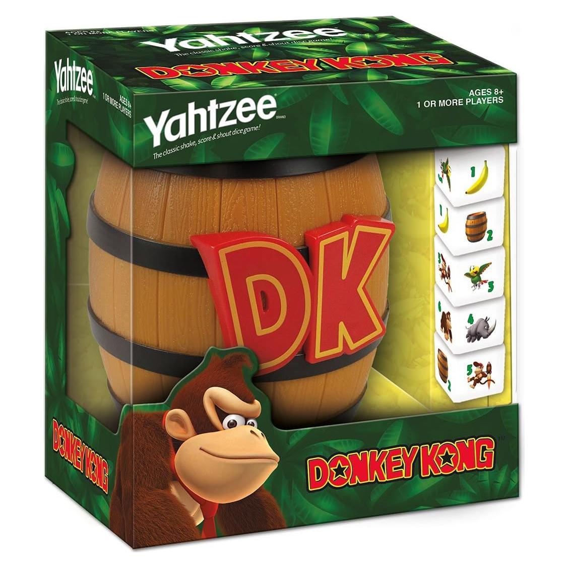 Juego de Dados Yahtzee Donkey Kong USAOPOLY 13x11x15 cm