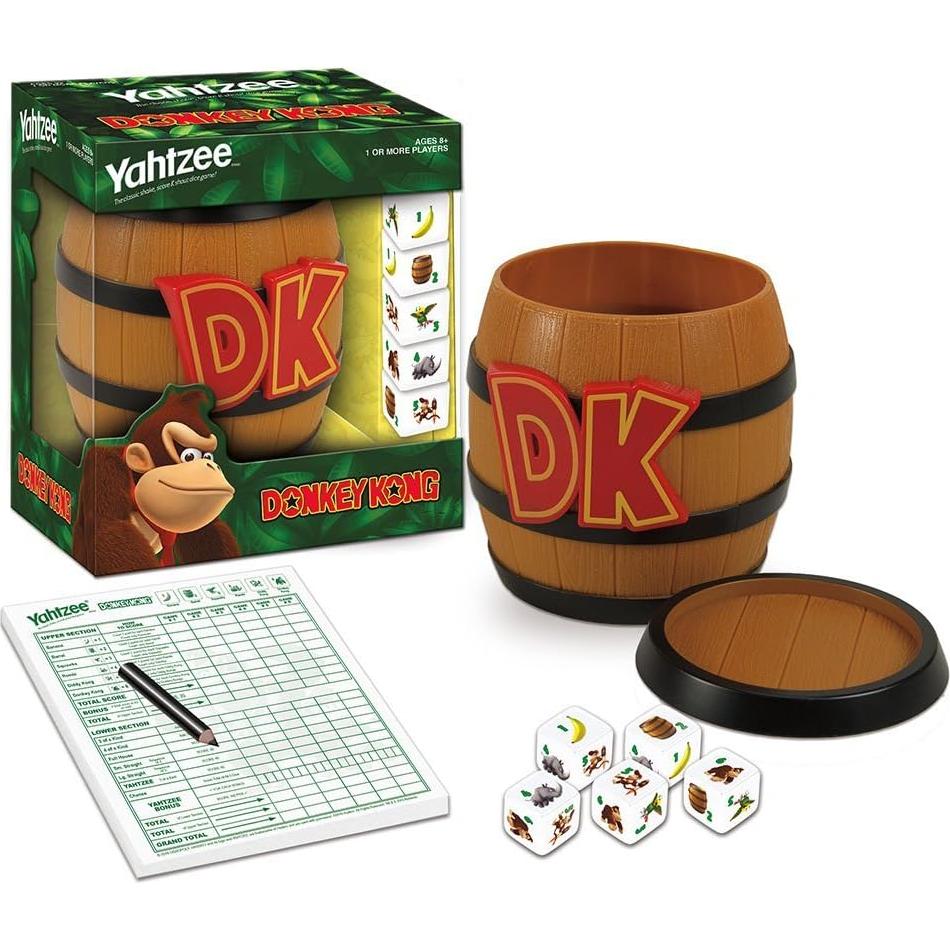 Juego de Dados Yahtzee Donkey Kong USAOPOLY 13x11x15 cm