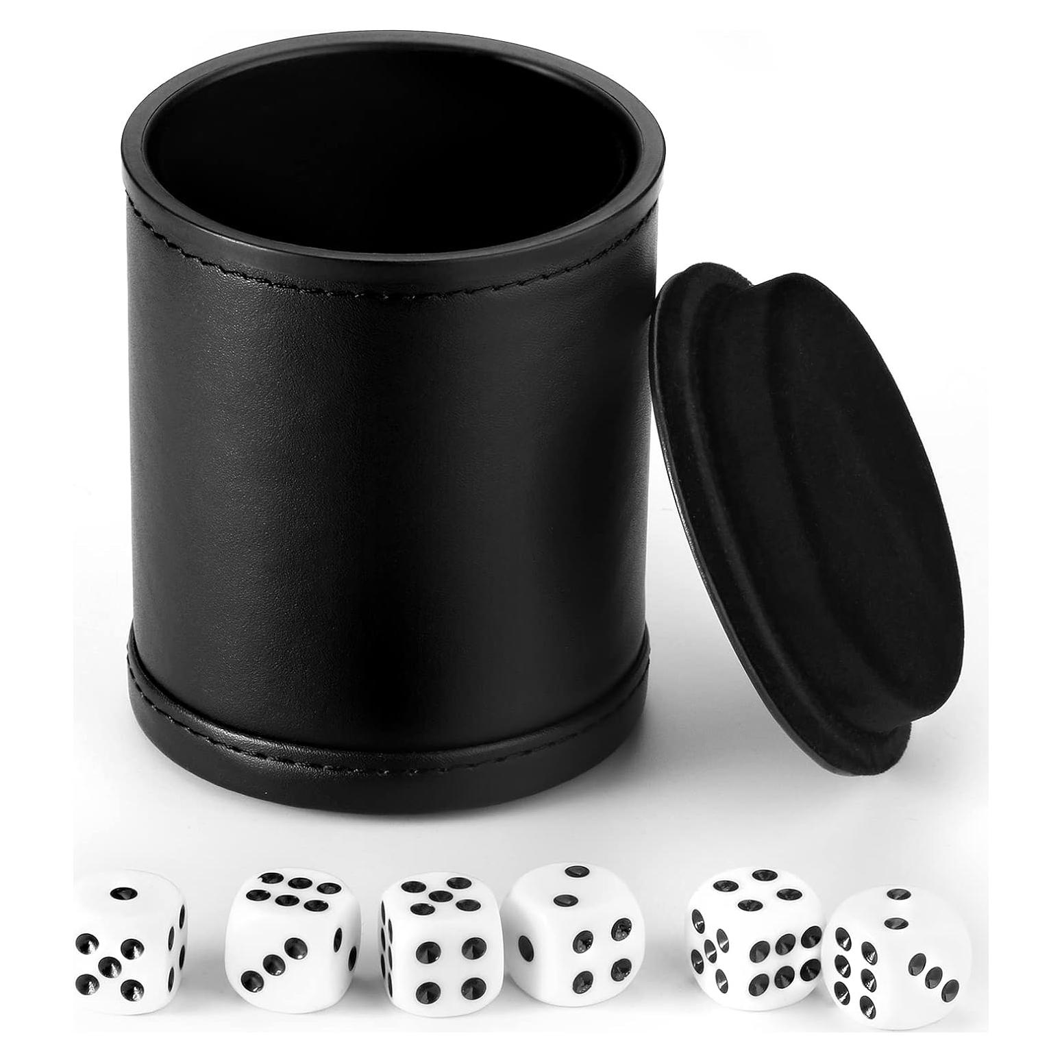 Cubilete para Dados Silencioso GMS con 6 Dados 16mm PU