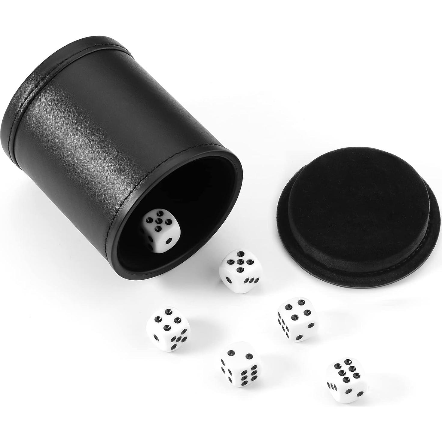 Cubilete para Dados Silencioso GMS con 6 Dados 16mm PU