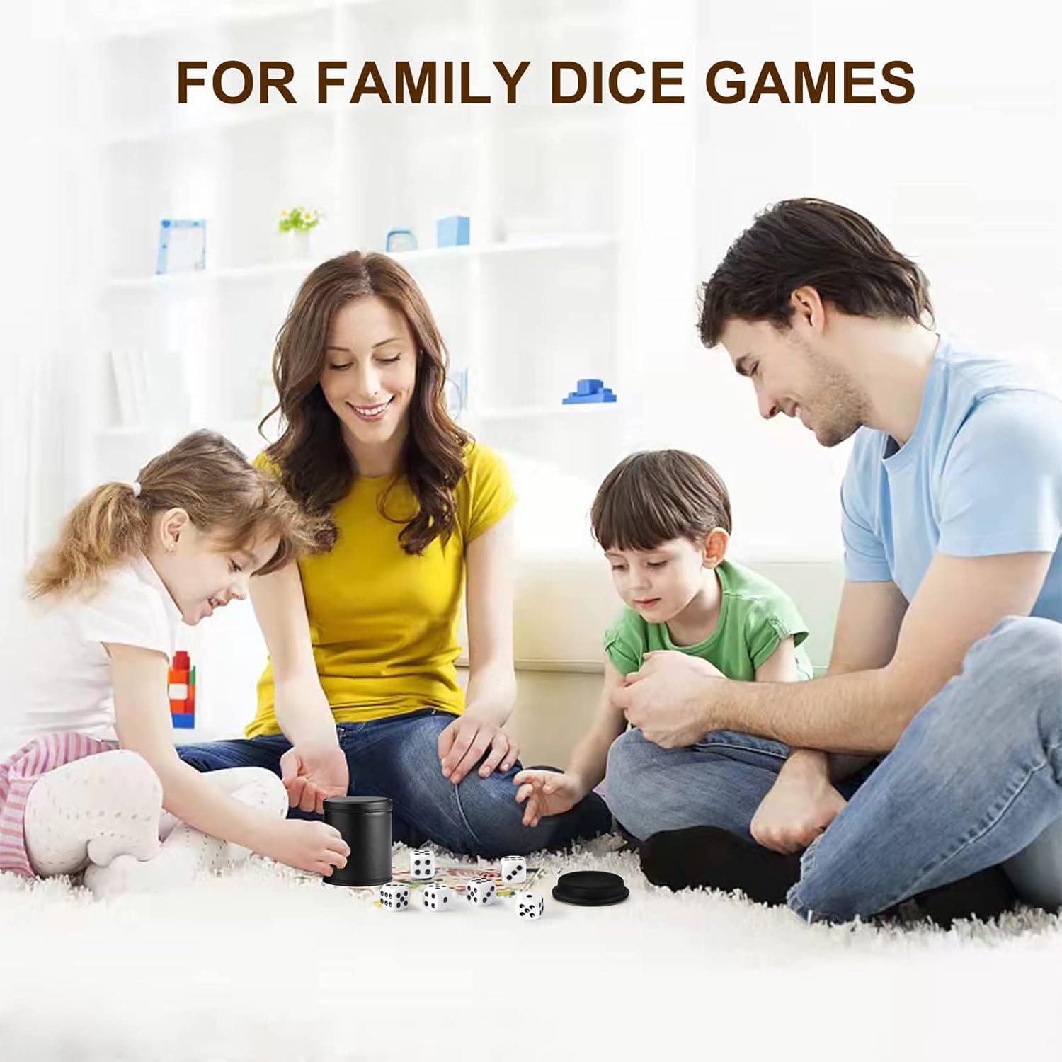 Cubilete para Dados Silencioso GMS con 6 Dados 16mm PU