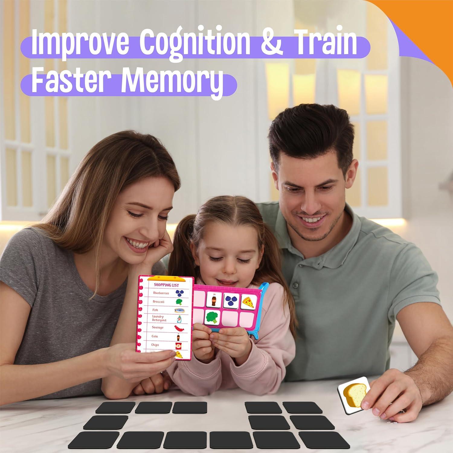 Juego de Lista de Compras Magnética SpriteGru - Educativo 3+ Años