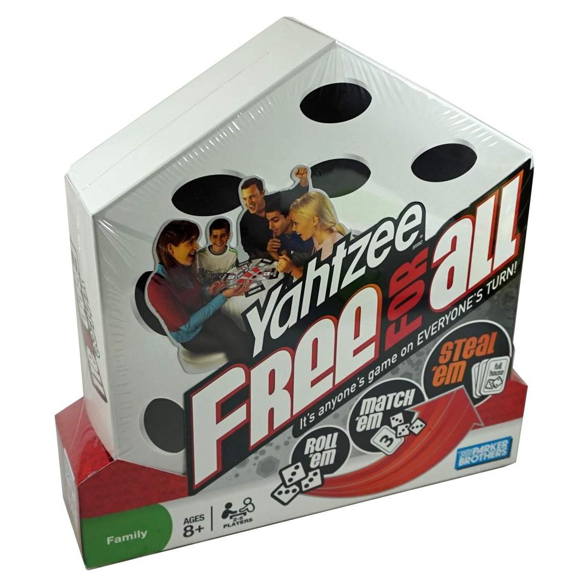 Juego de Mesa Yahtzee Libre para Todos Hasbro - 30 Dados