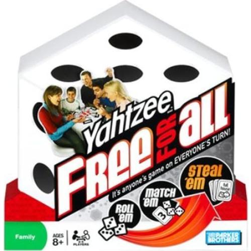 Juego de Mesa Yahtzee Libre para Todos Hasbro - 30 Dados