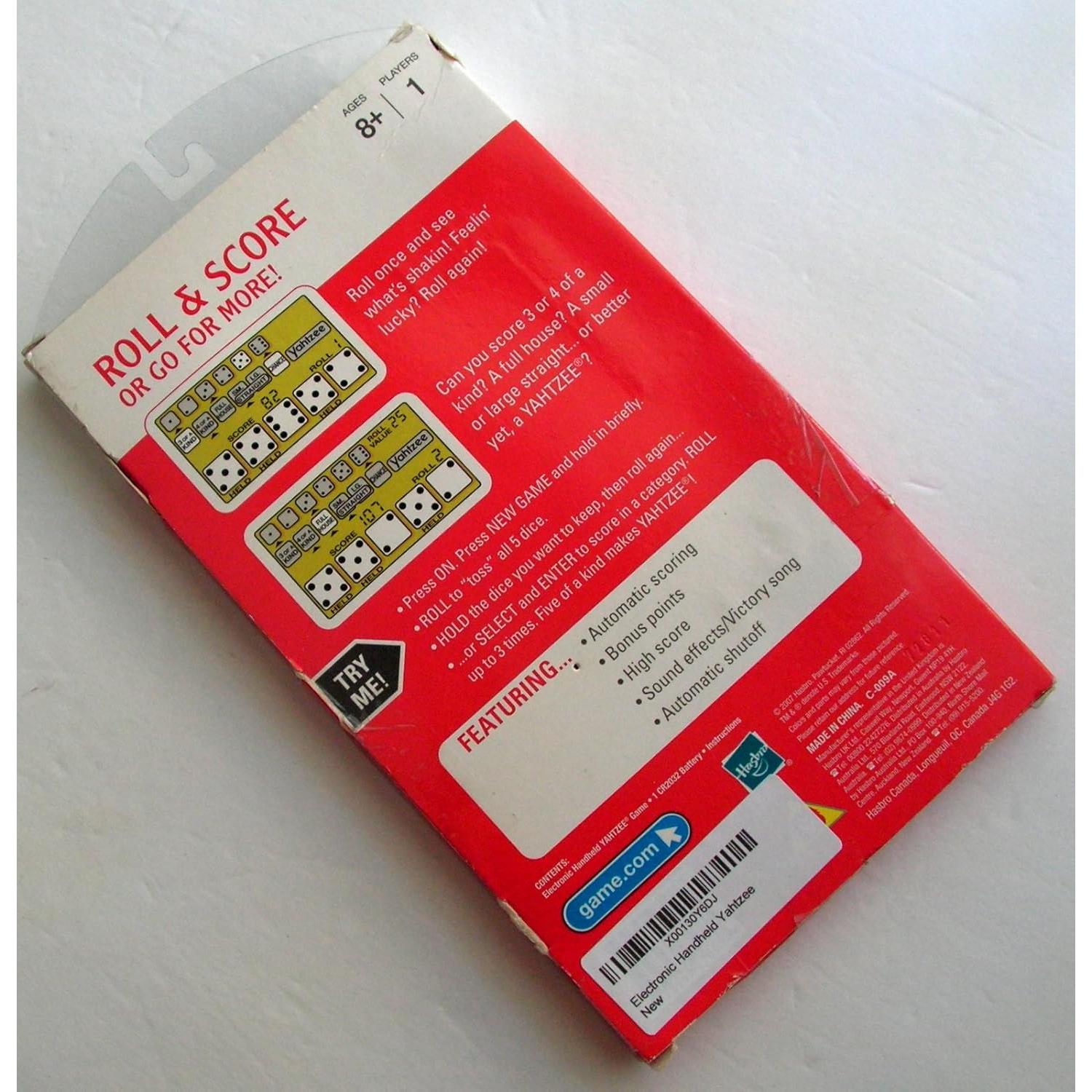 Juego de Dados Electrónico Yahtzee Parker Brothers