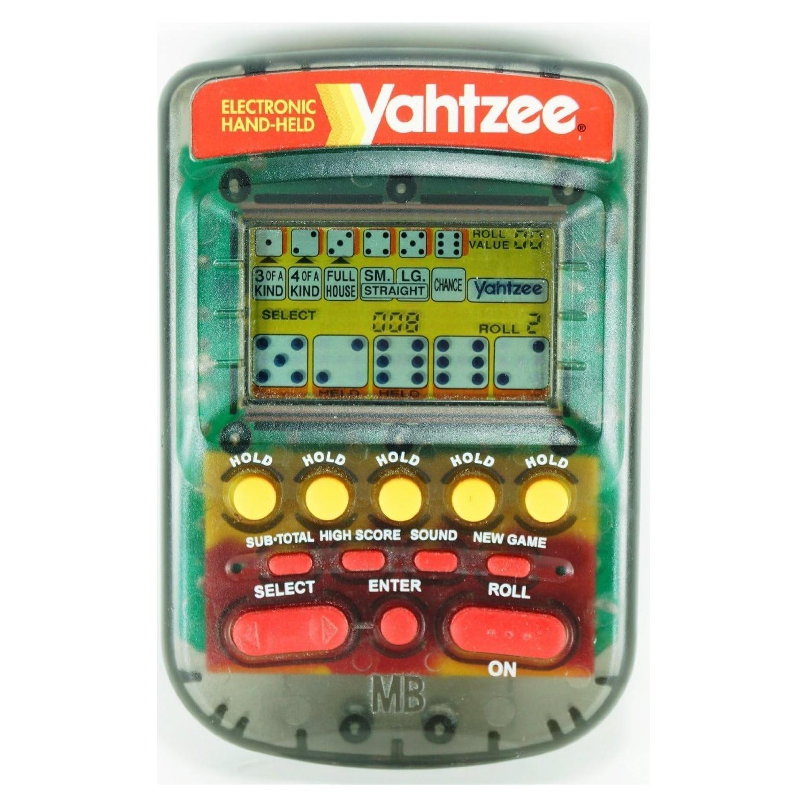 Juego Electrónico de Mano Hasbro Yahtzee 1995 Edición