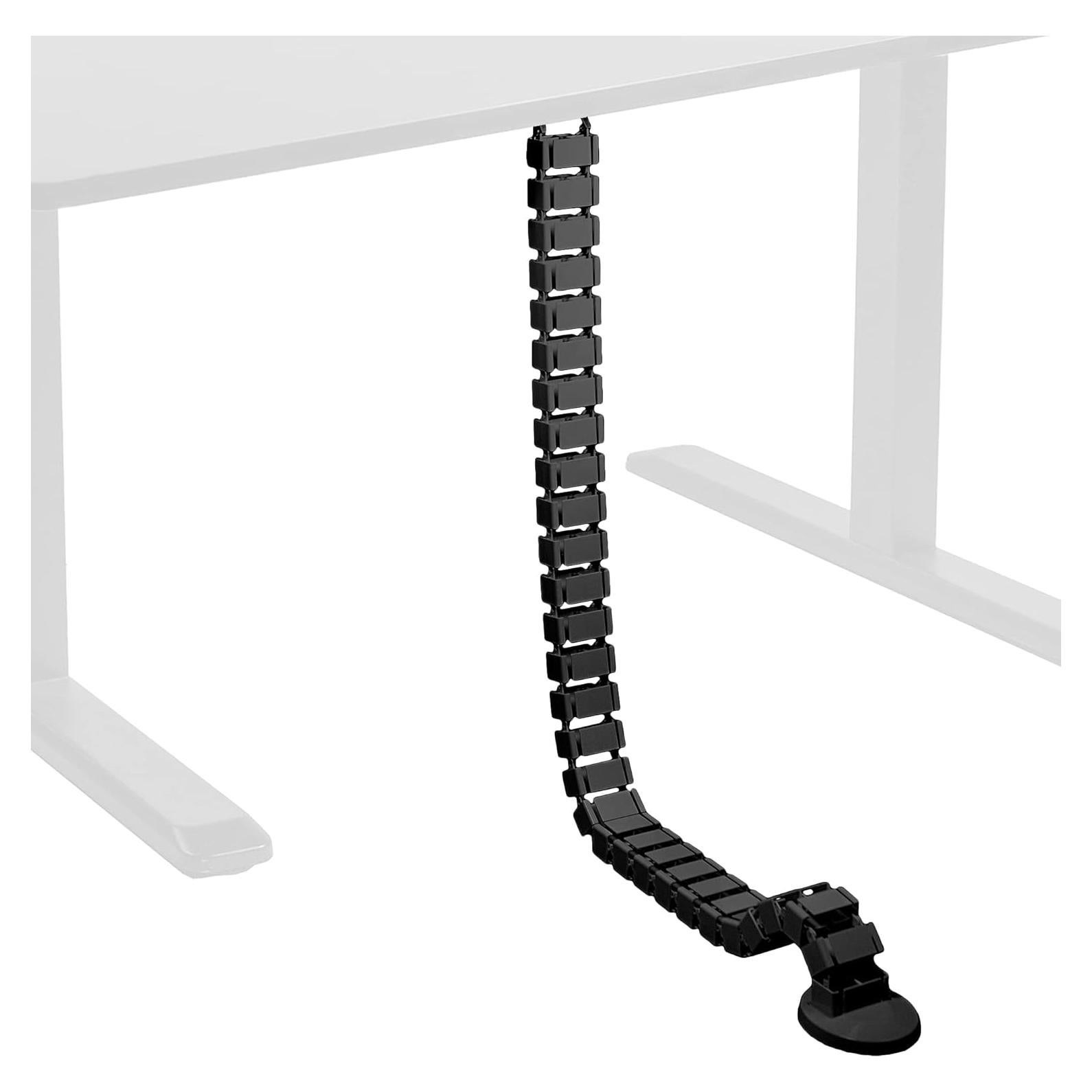 Organizador de Cables VIVO DESK-AC01C Negro 121,9 cm