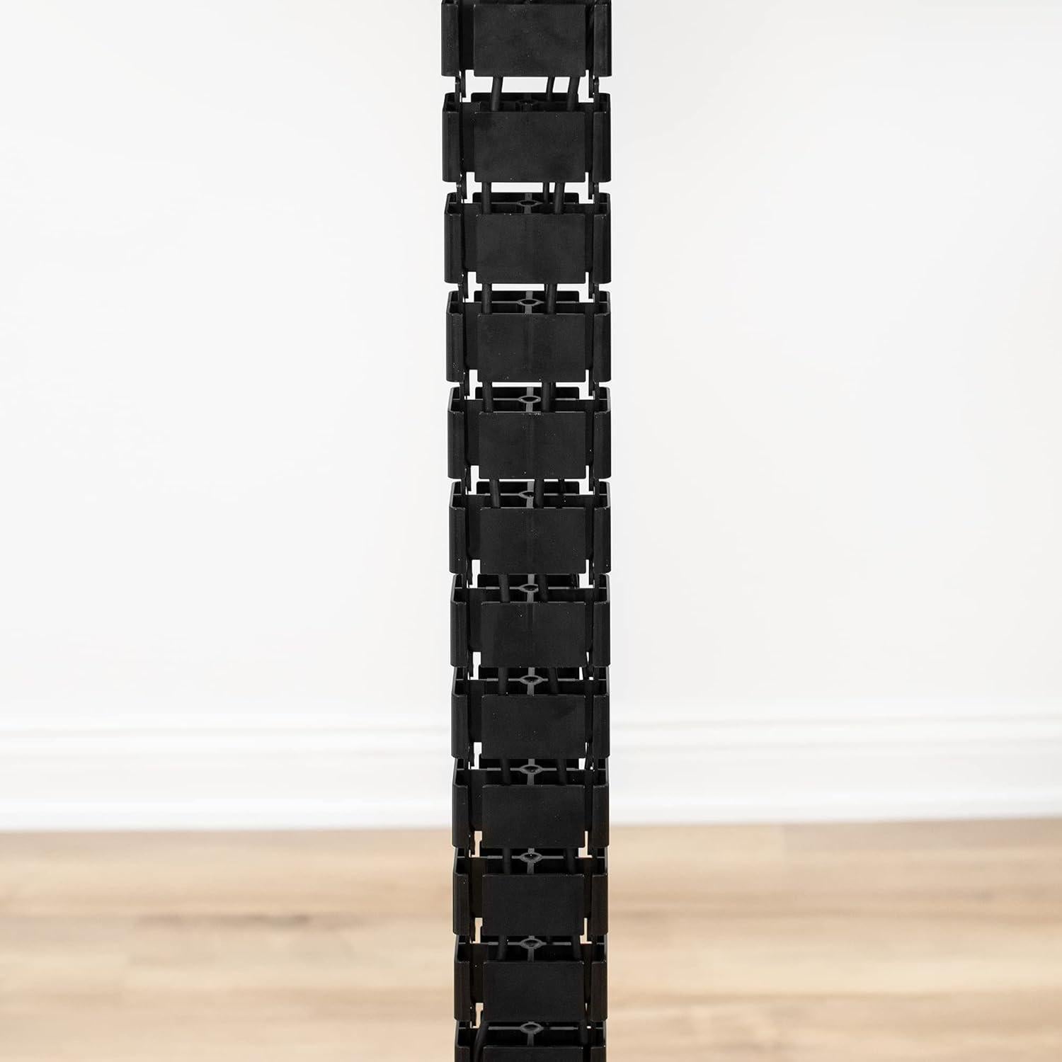 Organizador de Cables VIVO DESK-AC01C Negro 121,9 cm