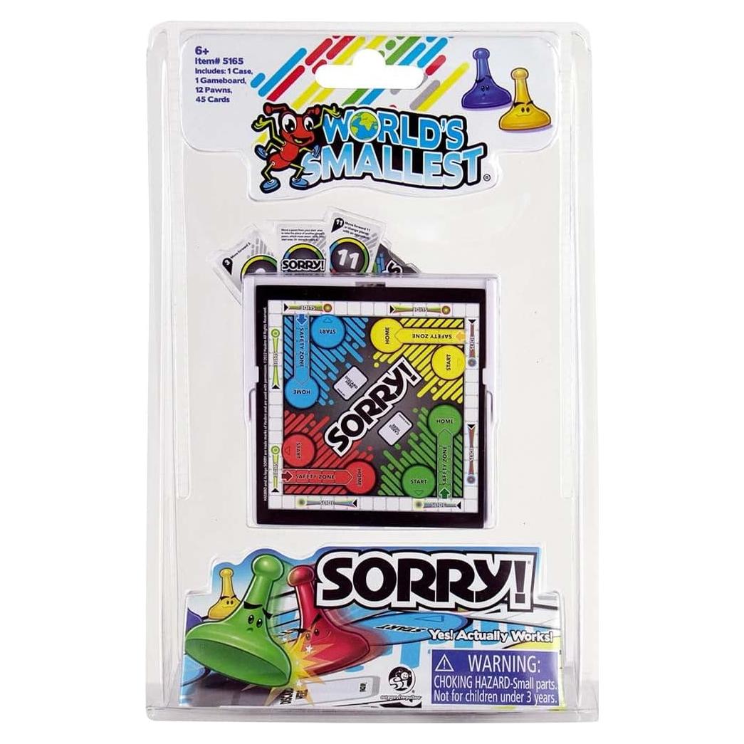 Juego de Mesa Sorry! Mini - Super Impulse - 1-2 Jugadores
