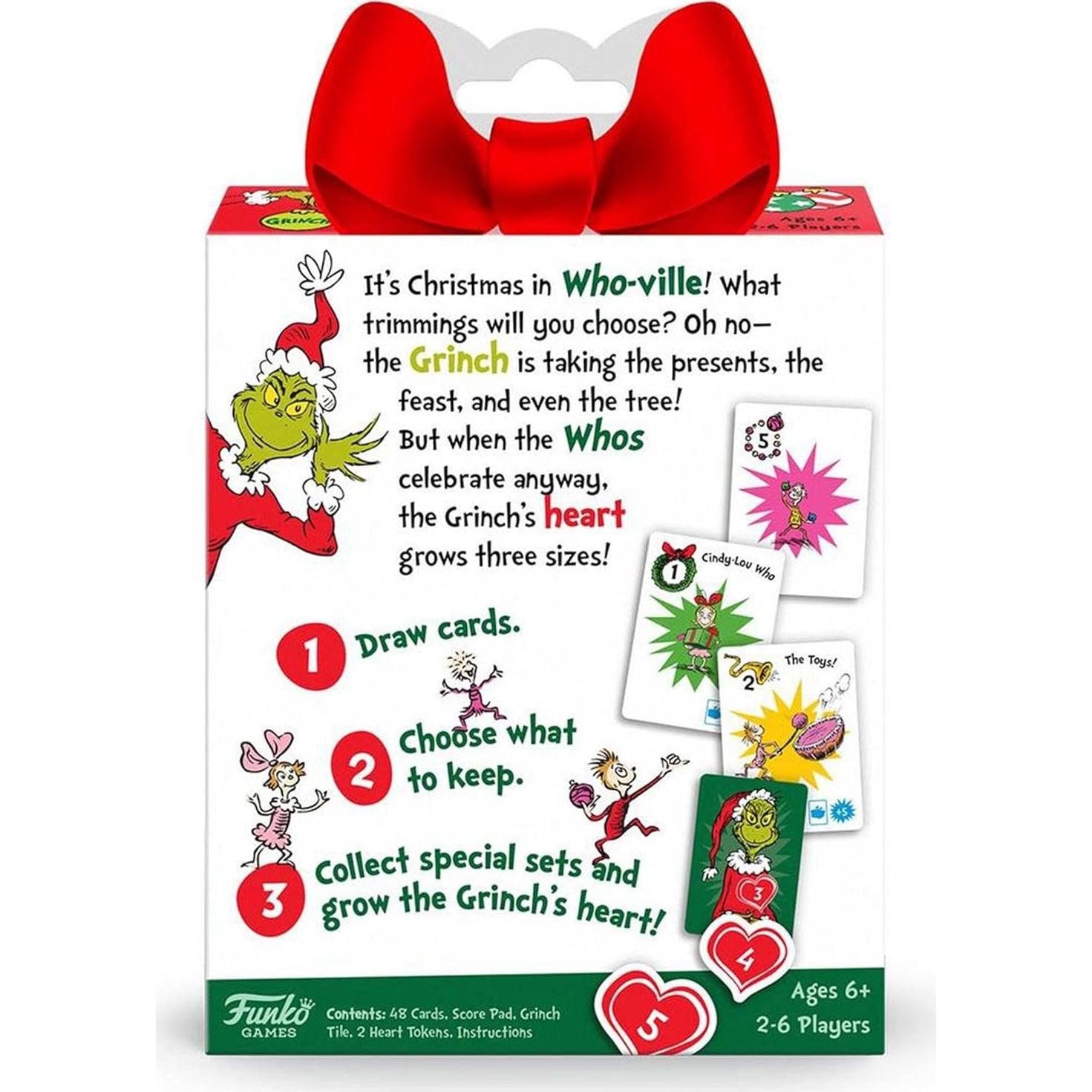 Juego de Cartas Grinch Crece Tu Corazón Funko - 2-6 Jugadores