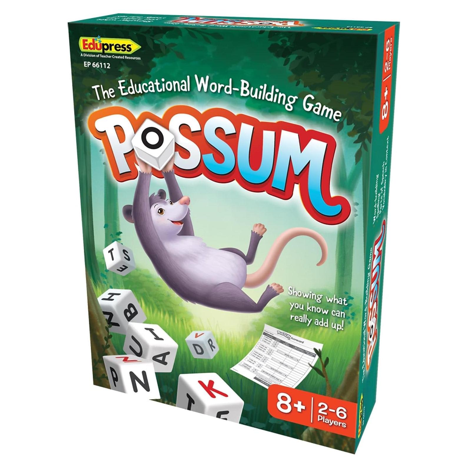 Juego de Dados de Palabras POSSUM - Recursos Creado por el Maestro