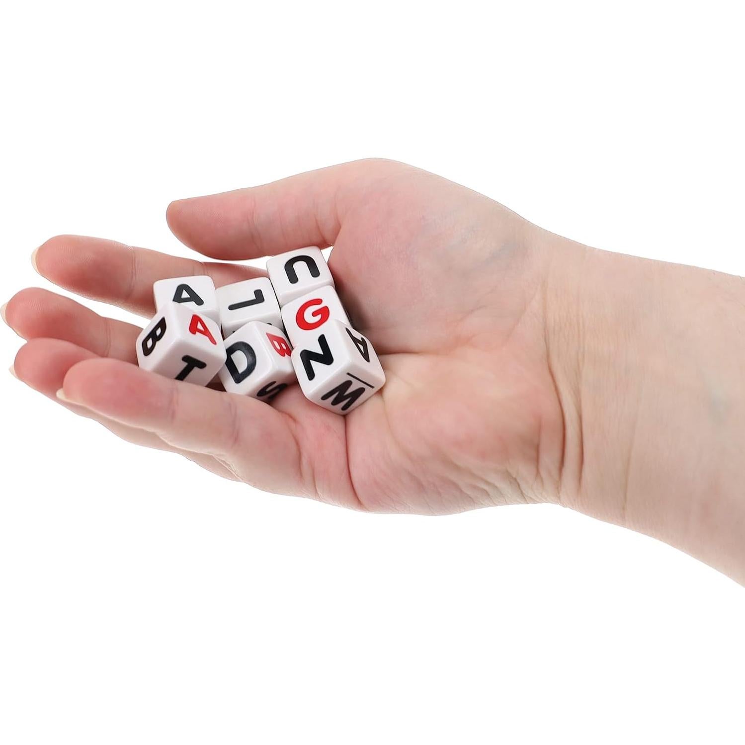 Juego de Dados del Alfabeto TDC en Lata de Sopa - 2-6 Jugadores