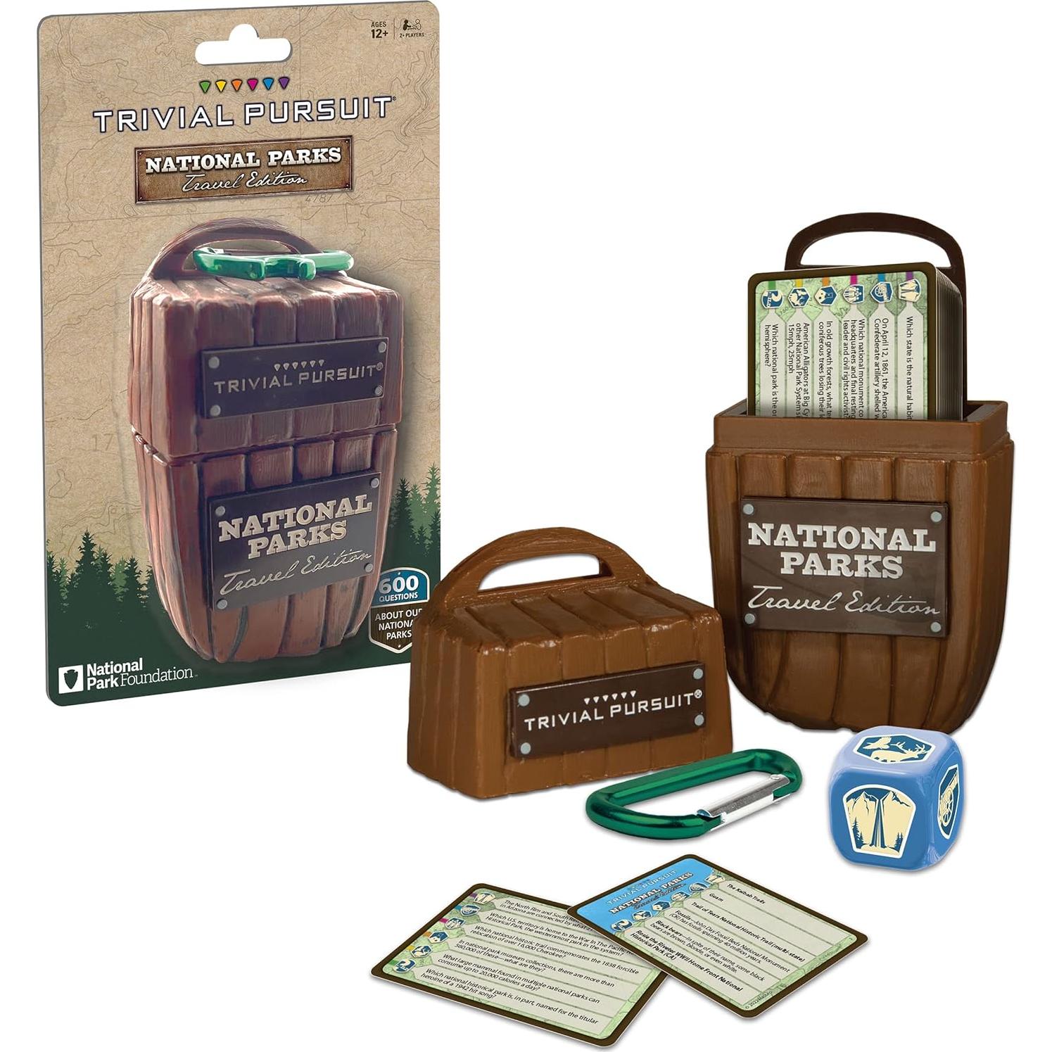 Juego de Trivia Trivial Pursuit USAopoly - Parques Nacionales 100 Años