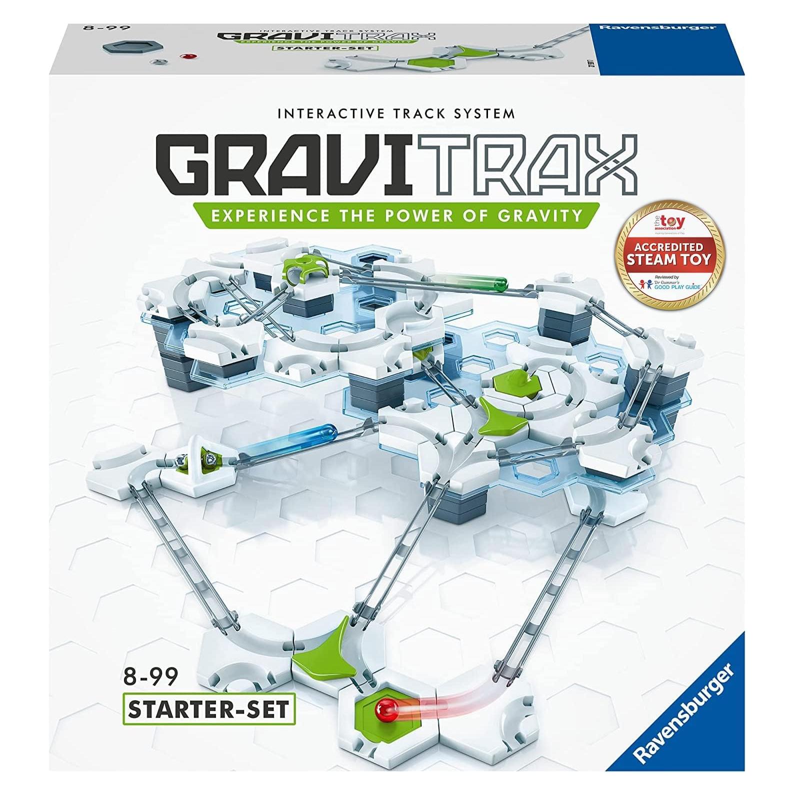 Ravensburger GraviTrax Set Inicial Carrera de Canicas 122 Piezas
